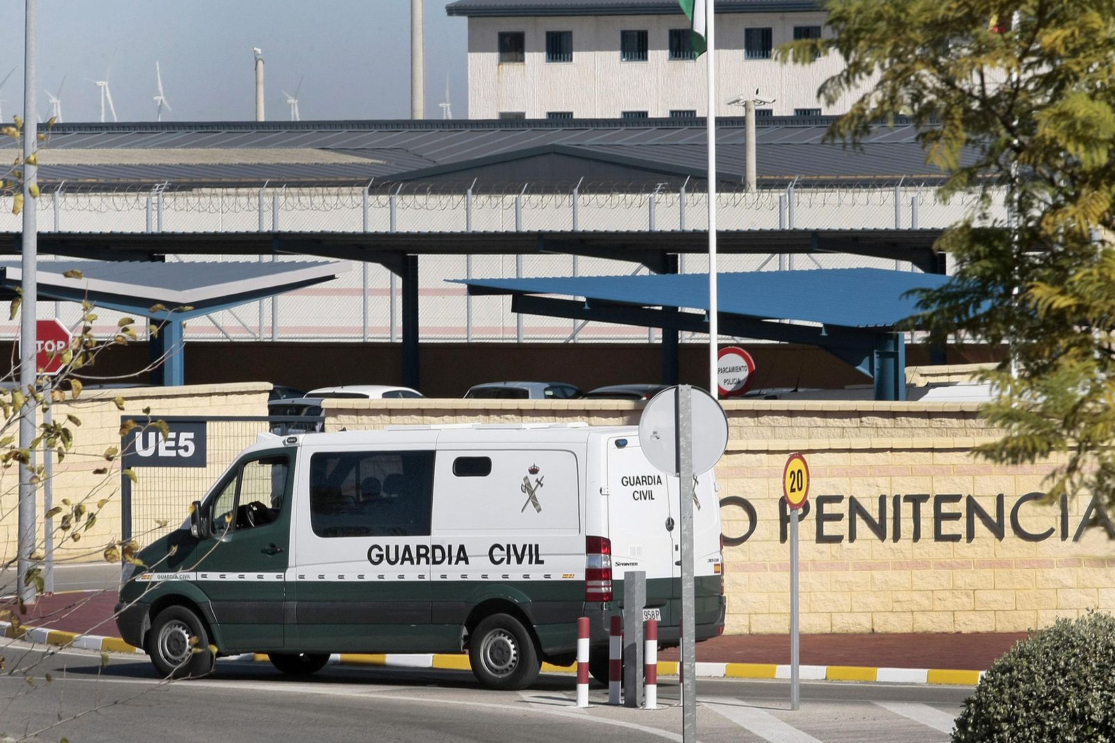 Entrada a la prisión portuense.