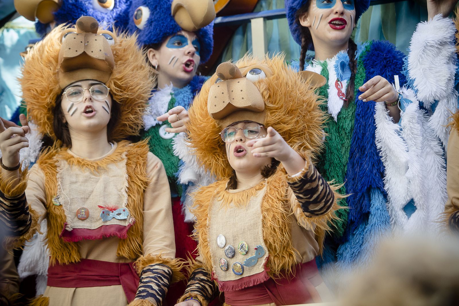 Imágenes de primer domingo de coros