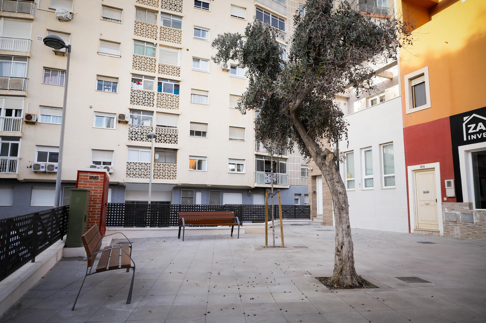 Imágenes de las calles en obras