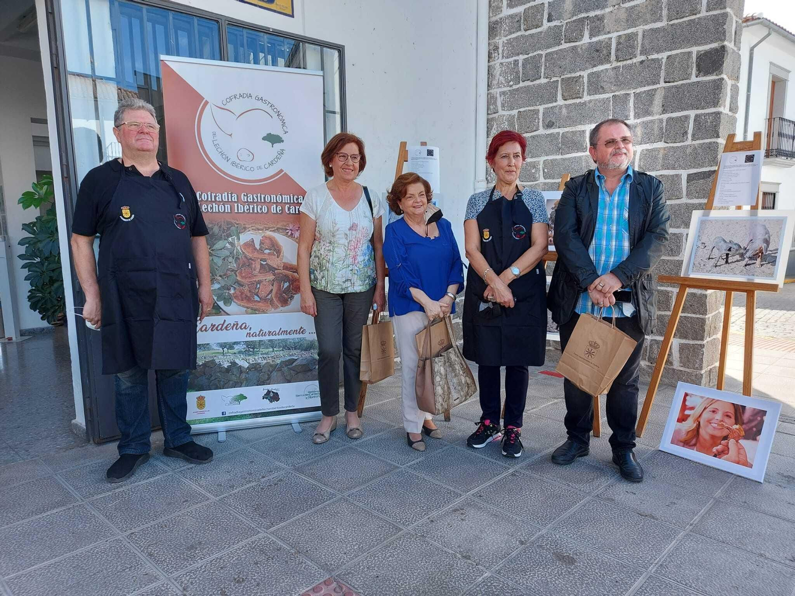 El I Concurso de Lechón Ibérico Frito de Cardeña, en fotografías