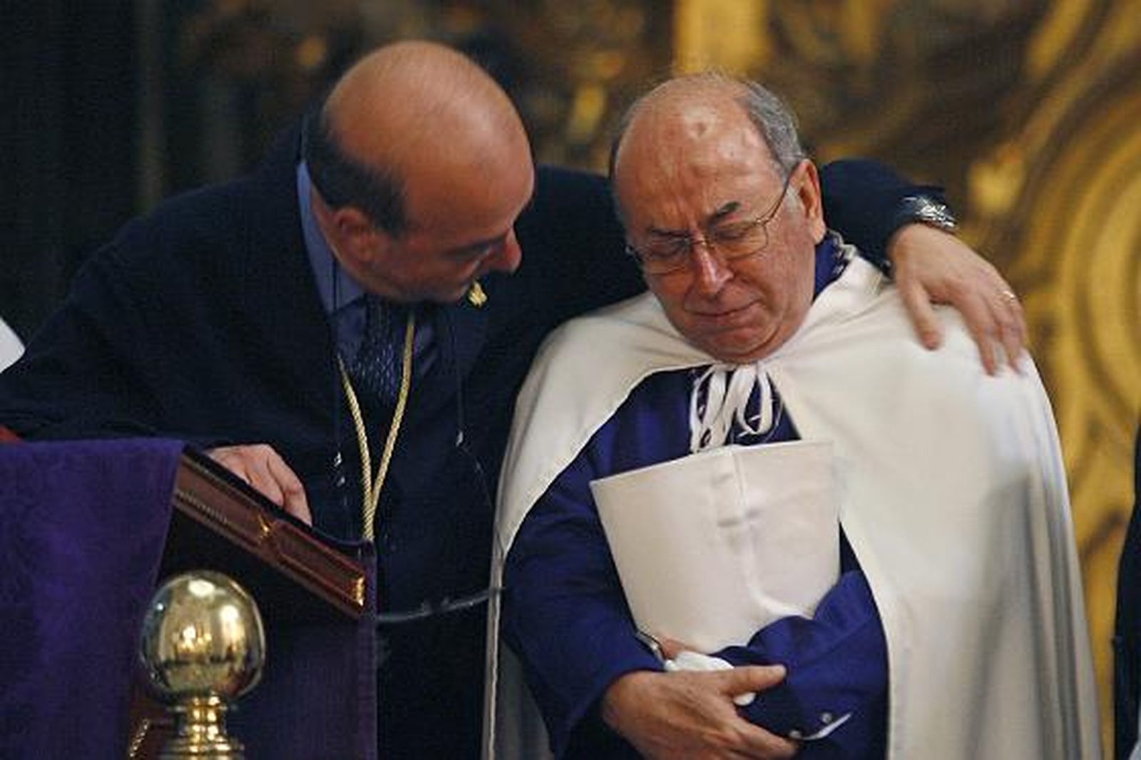 El Nazareno del Amor suspende su salida a causa de la lluvia. 

Foto: Joaquin Pino
