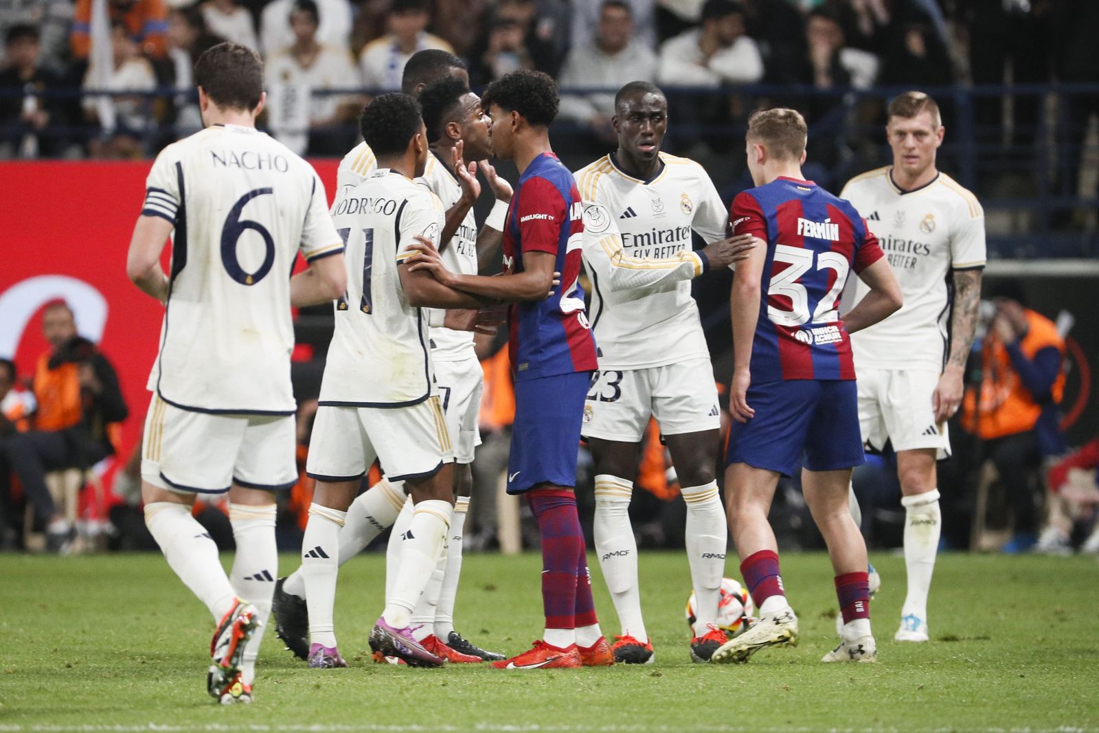Las fotos del Real Madrid - Barcelona en la final de la Supercopa de España