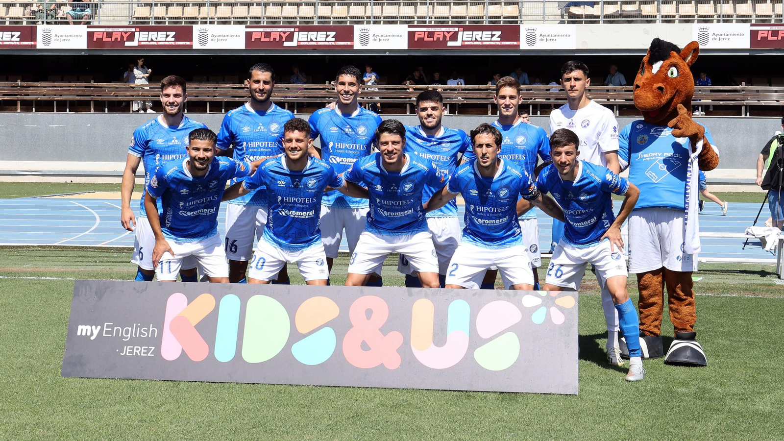 Último partido de liga del Xerez DFC - CD Pozoblanco en Chapín