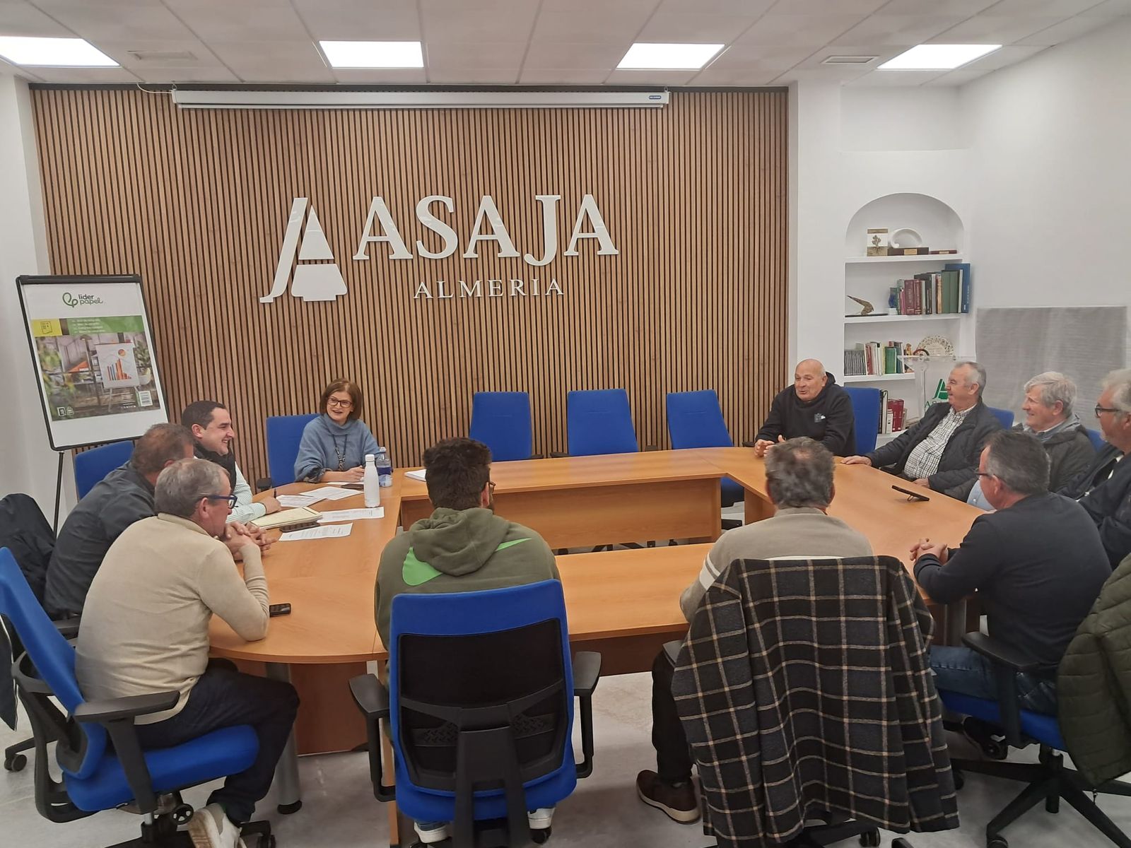 Junta directiva de Asaja Almería.