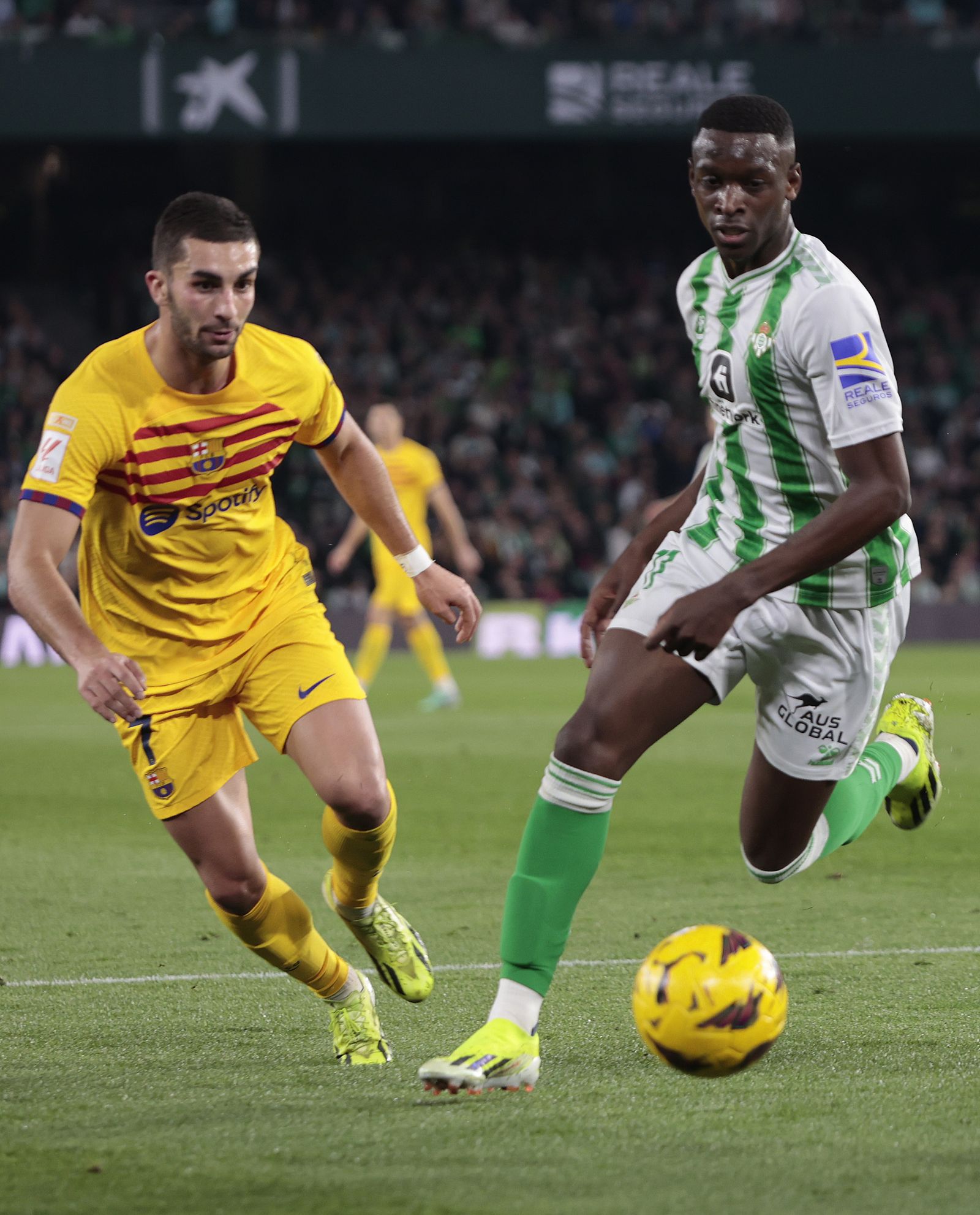 Las imágenes del Betis - Barcelona