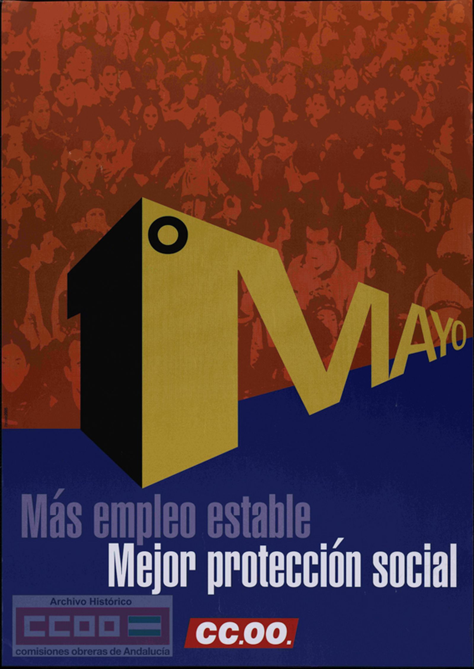 La cartelería del 1 de Mayo en Andalucía