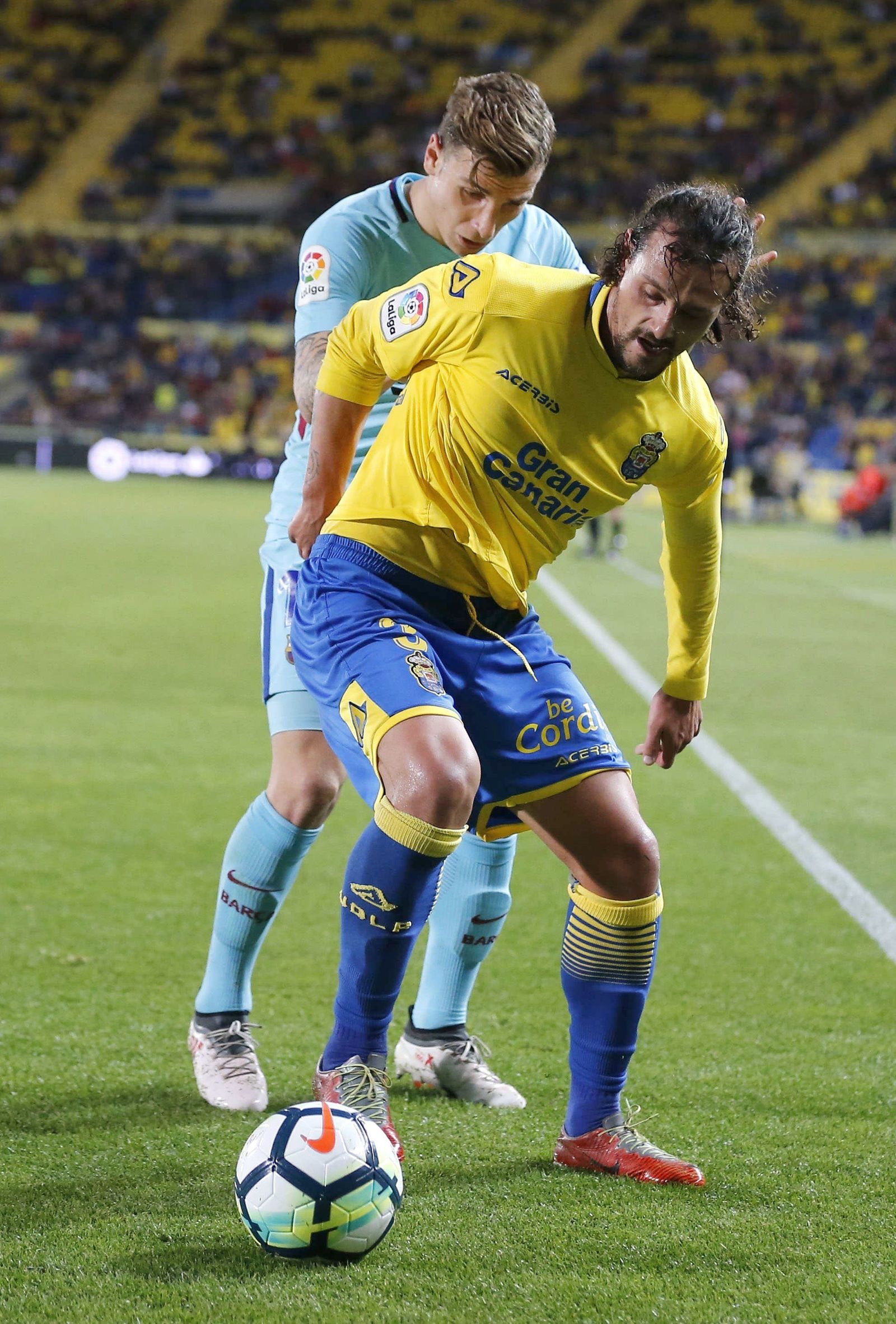 El Las Palmas-Barcelona, en imágenes