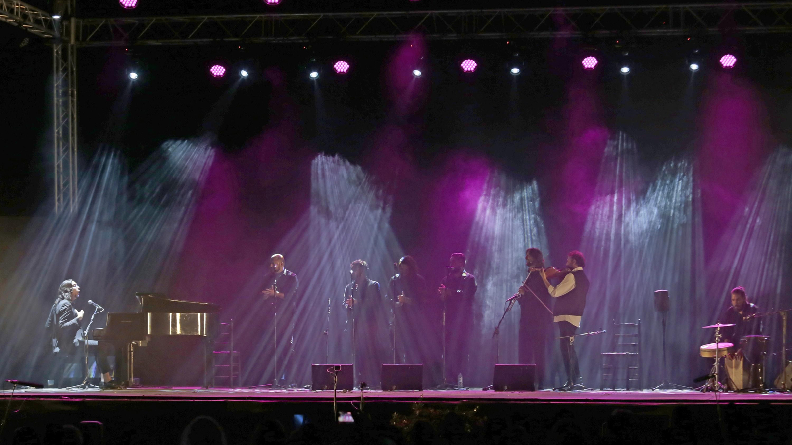 Imágenes de ¡Ahora! de Gemma Moneo en la 54 Fiesta de la Bulería de Jerez