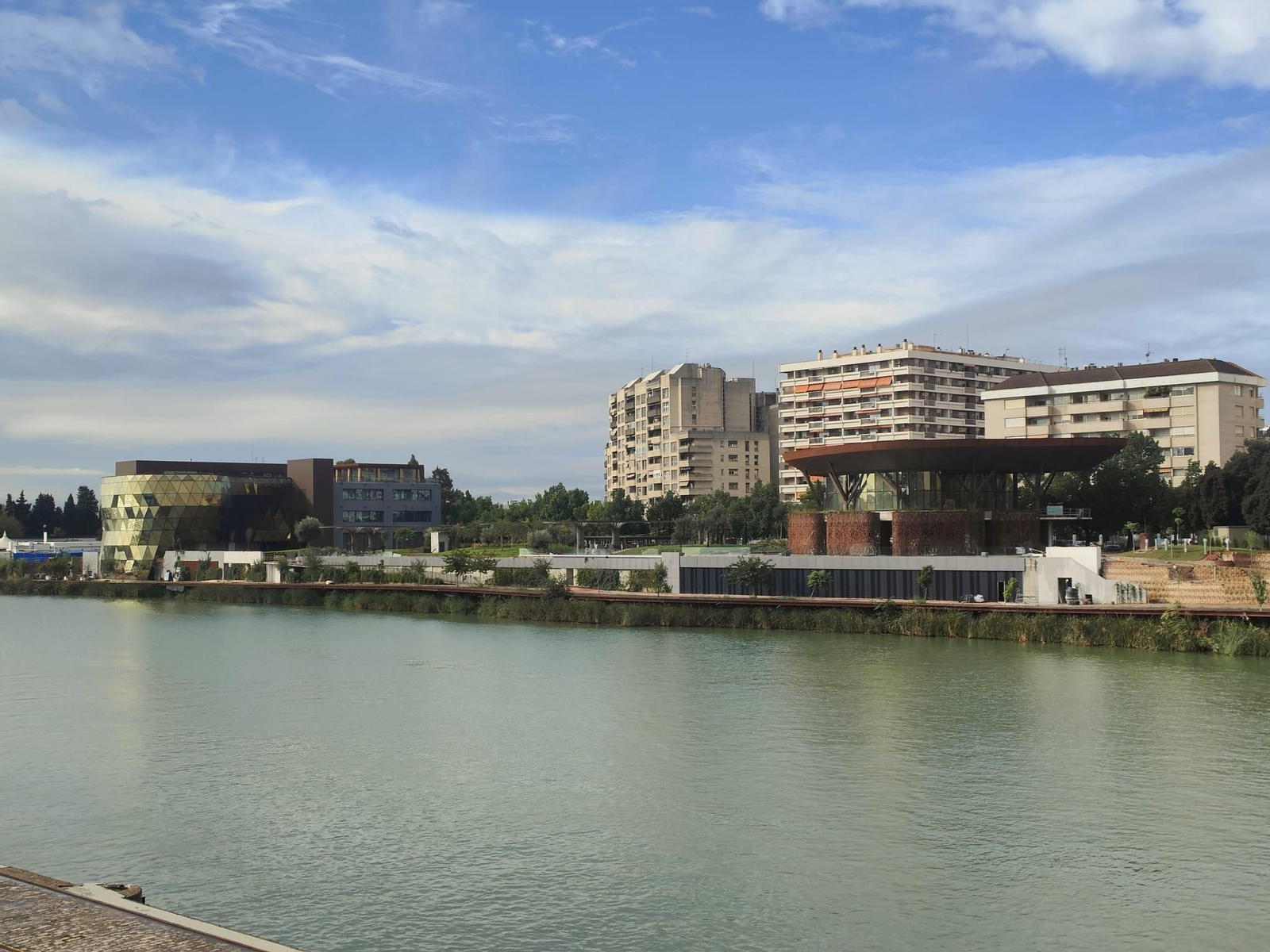Estado actual del Jardín de las Cigarreras.