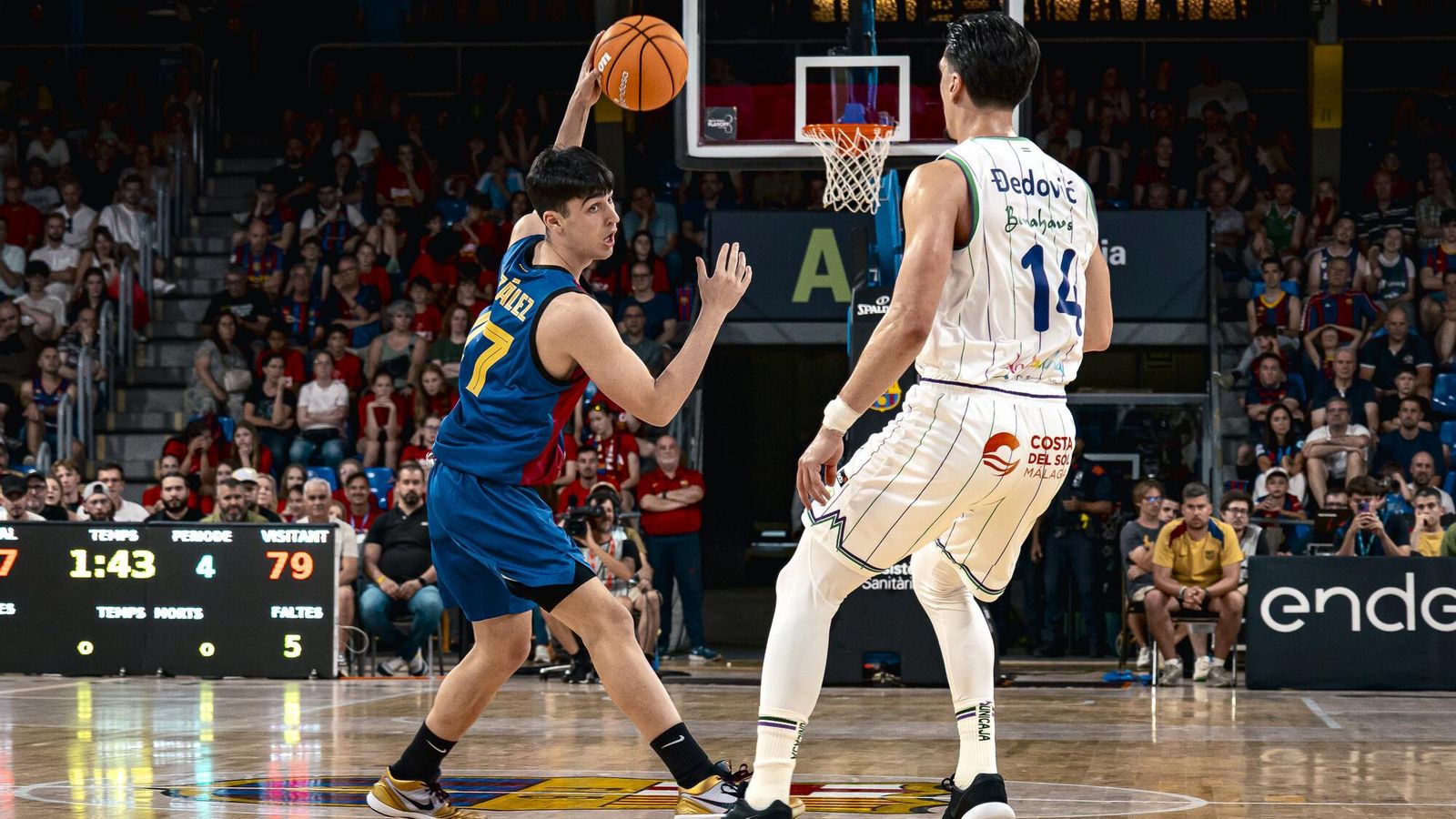 Las fotos del Barça-Unicaja, 2º partido del play off de la ACB