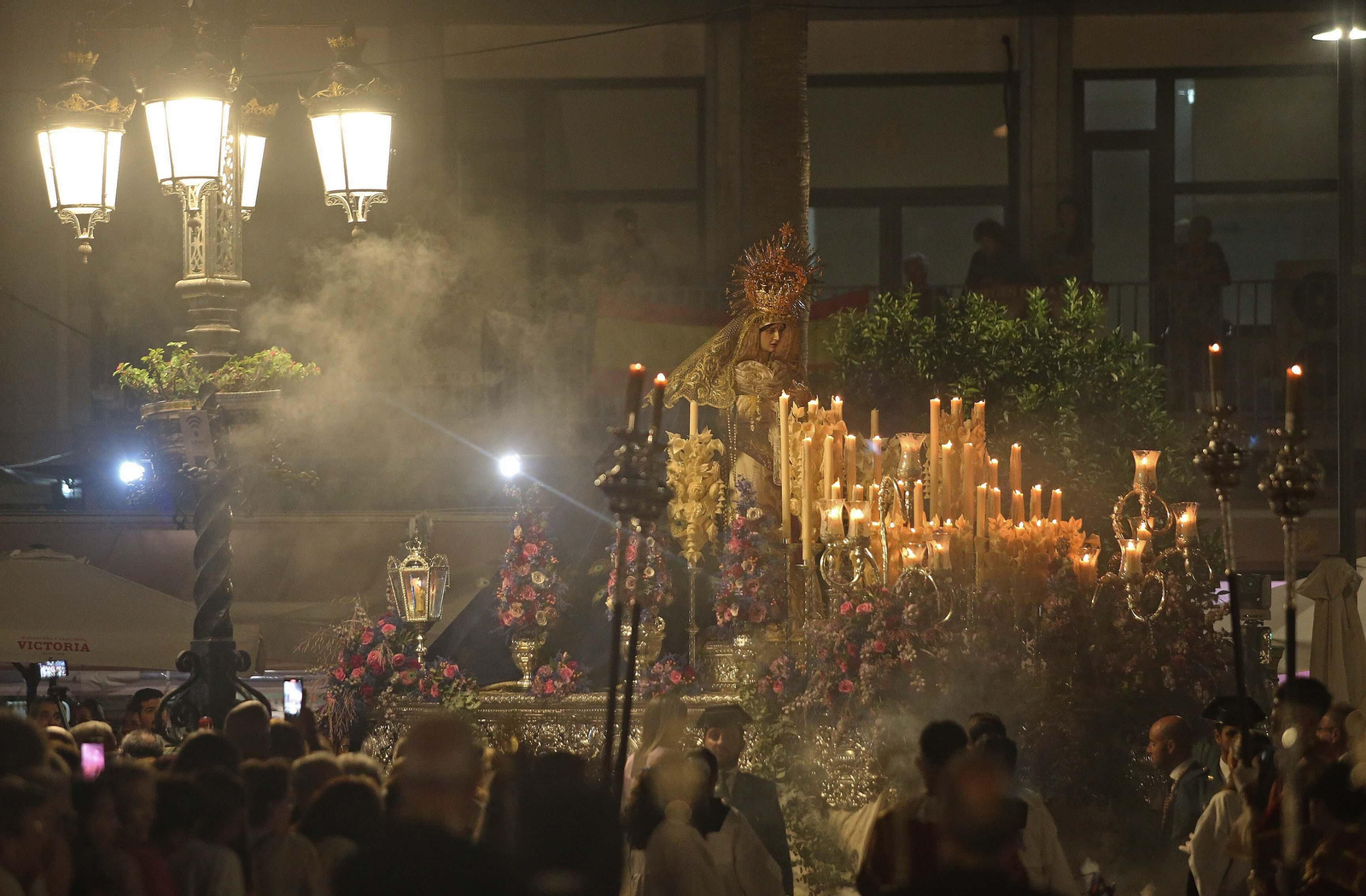 La Magna Mariana de Algeciras por la Plaza Alta, en imágenes