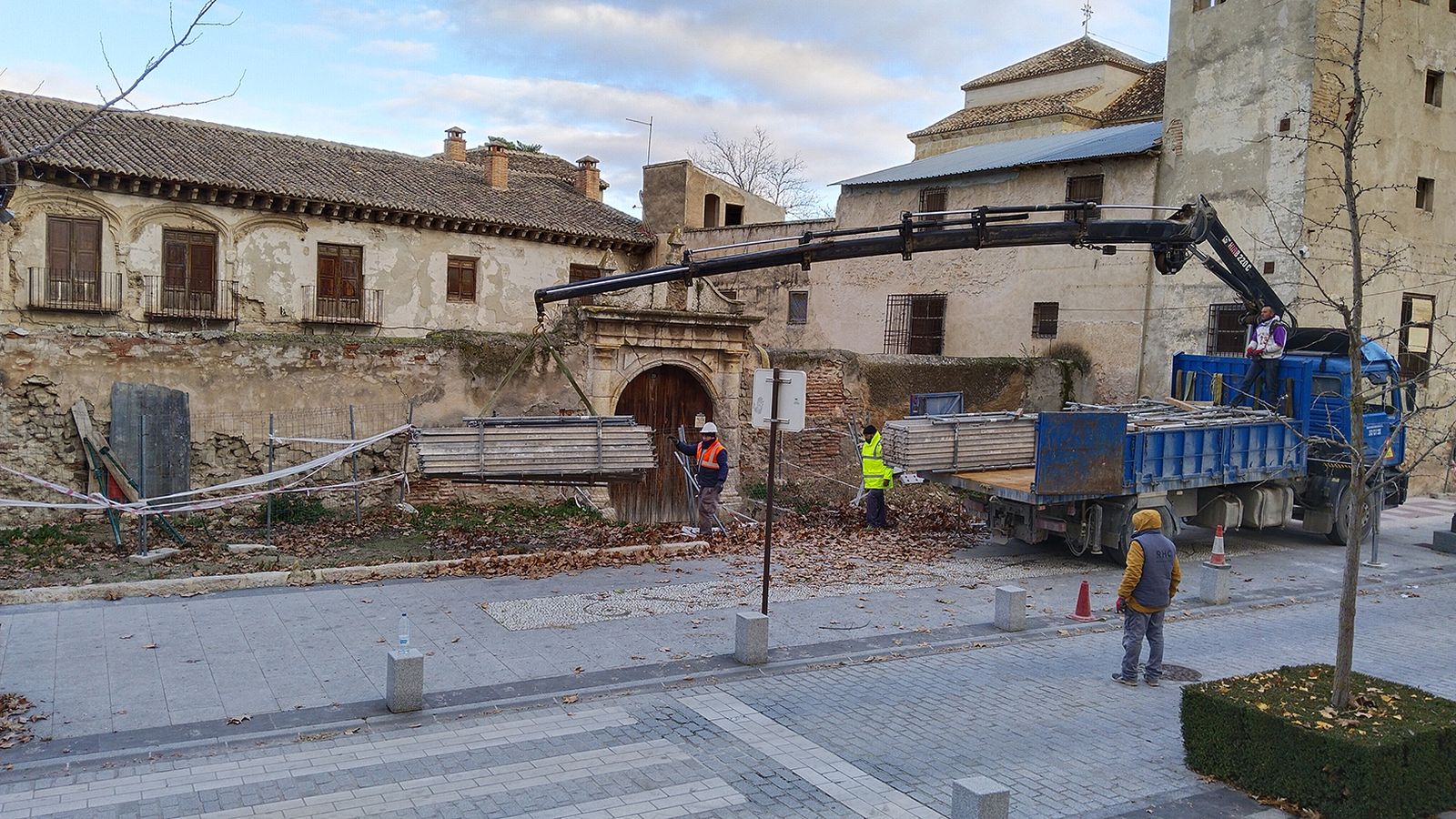 Inicio de las obras de restauración del Palacio de los Enríquez en Baza