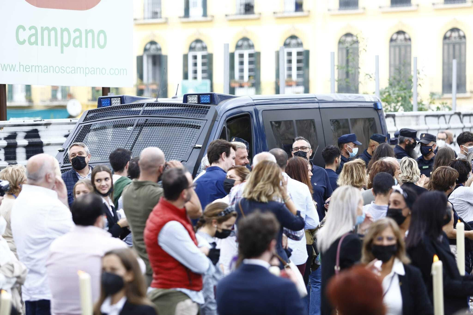 Las fotos de El Rico en la procesión Magna de Málaga