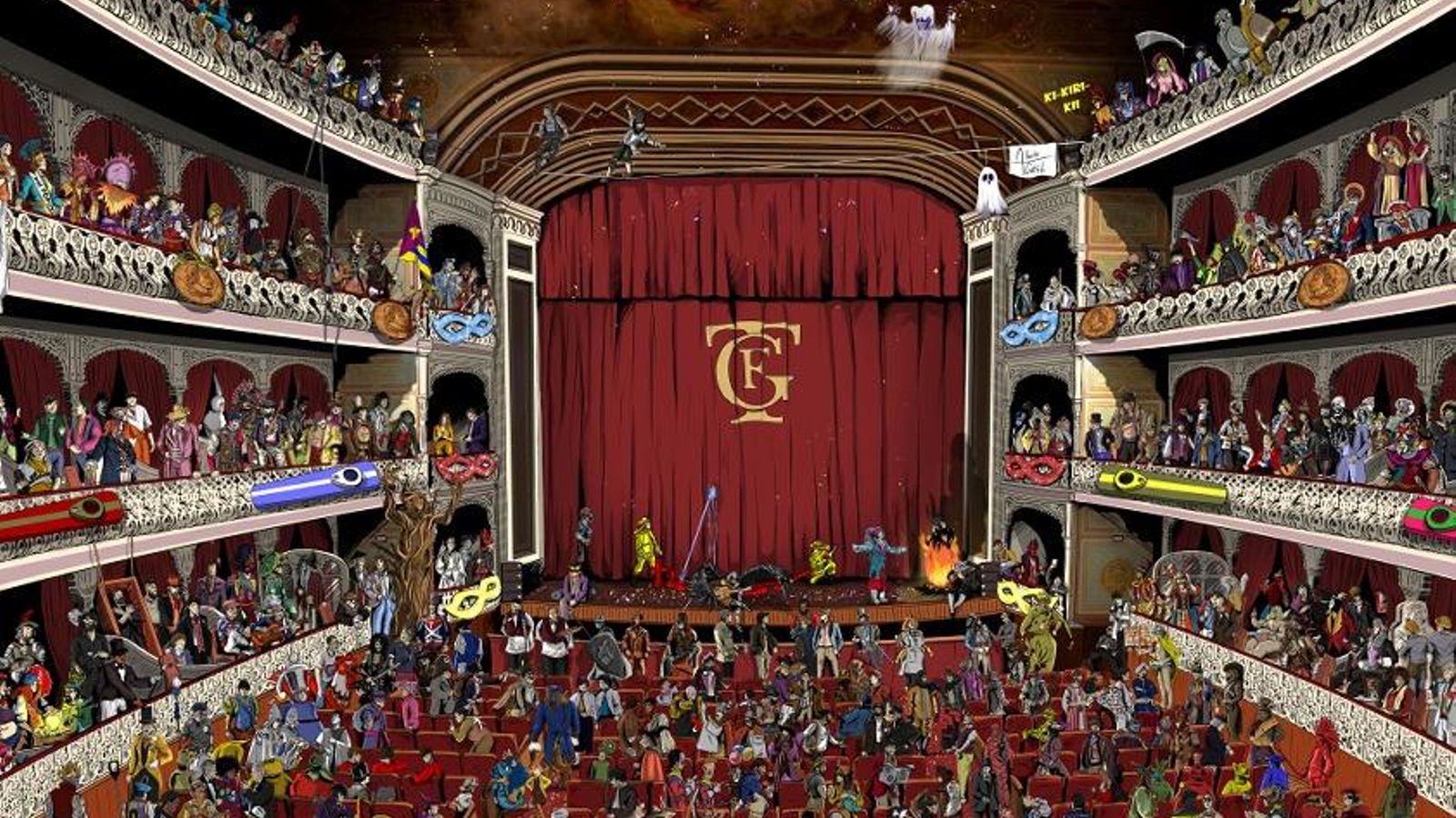 Panorámica general de 'La Gran Final'.