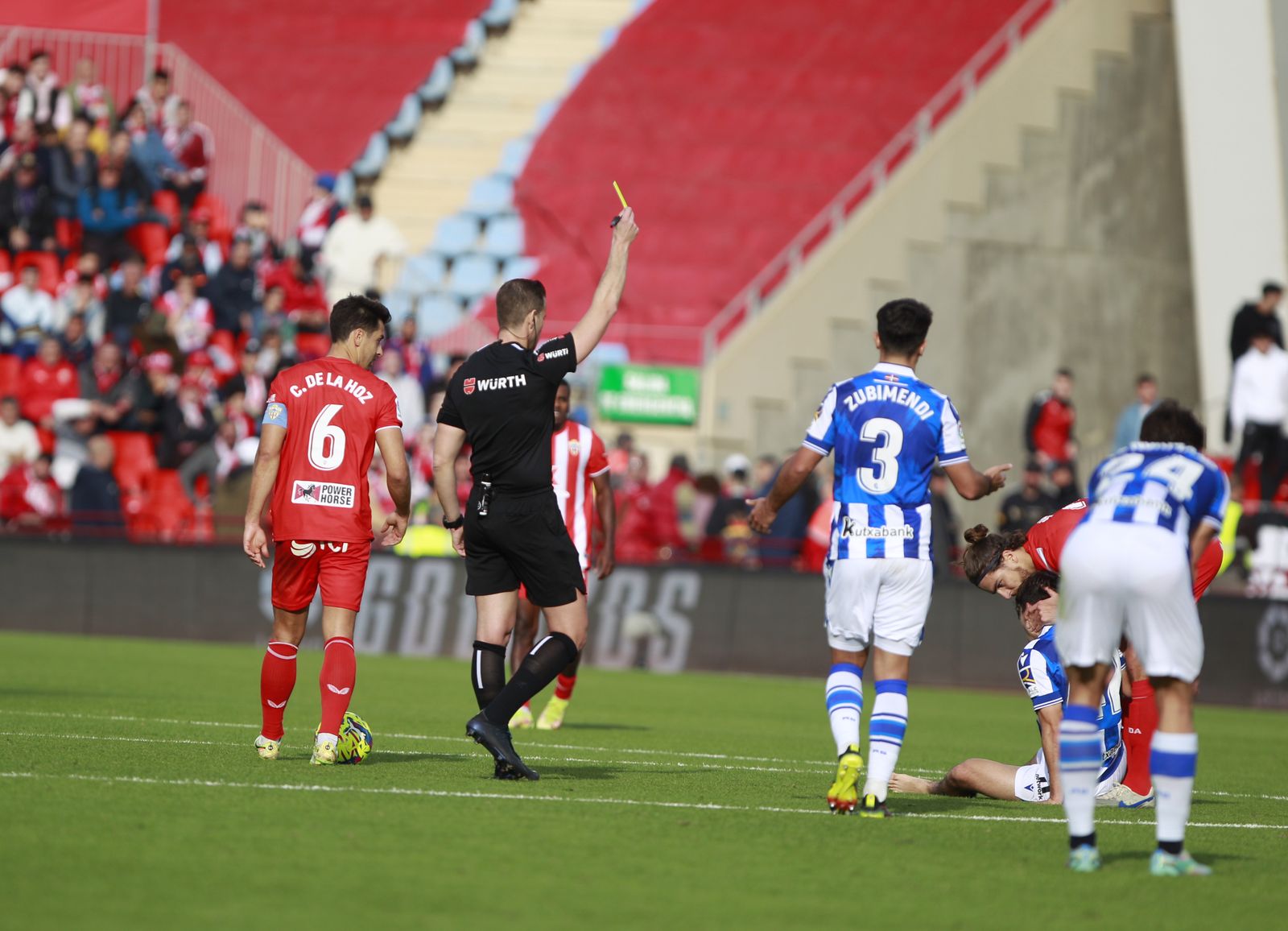 Imágenes del partido U.D. Almería-Real Sociedad