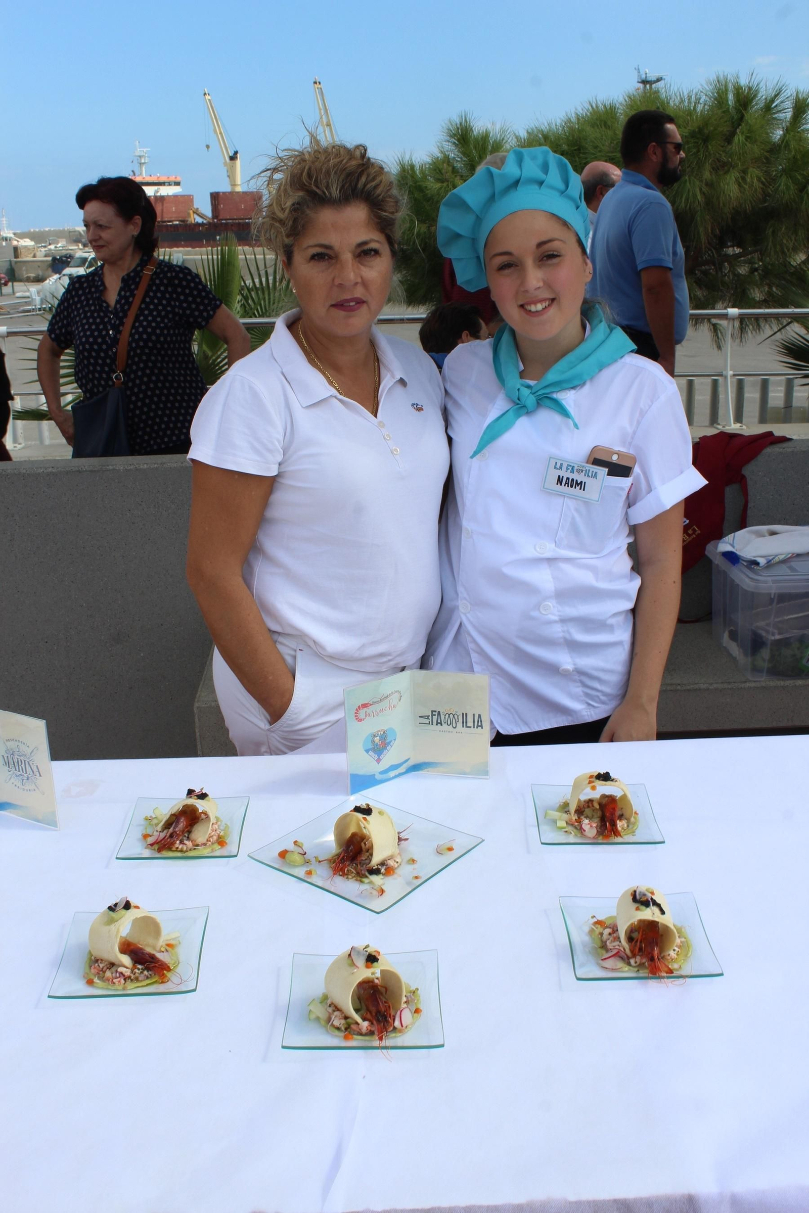 Imágenes de la presentación de la Feria de la Gamba Roja de Garrucha