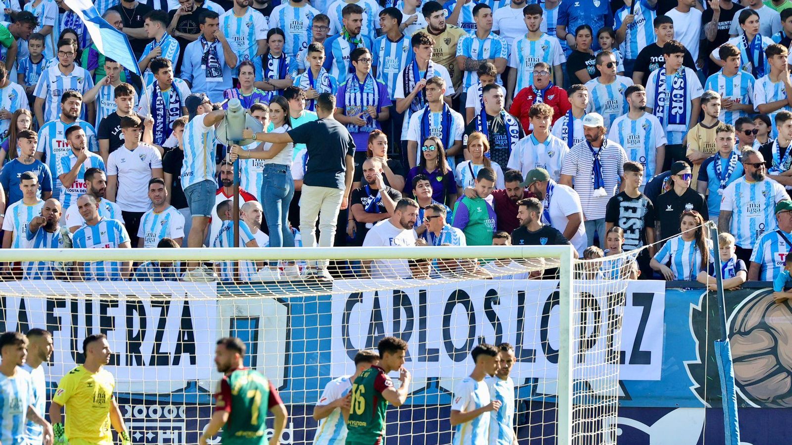 El Málaga CF-Real Oviedo, en fotos