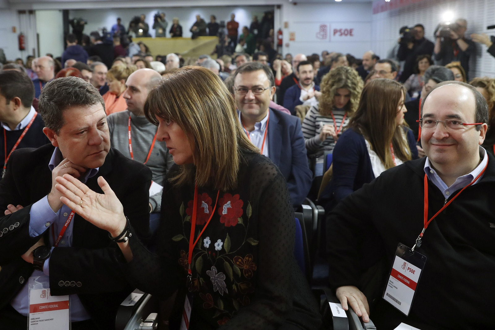 La reunión del Comité Federal del PSOE