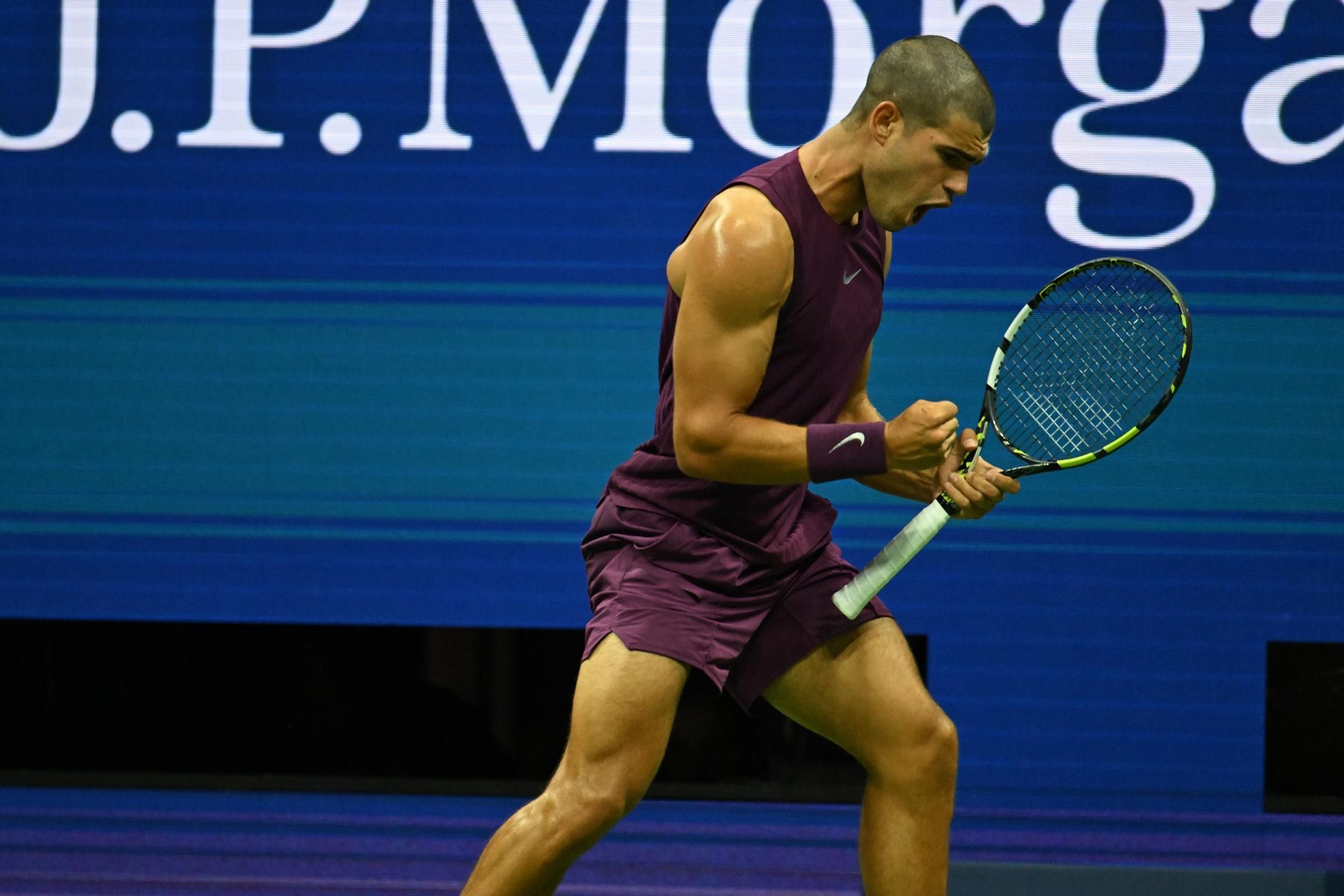 Las fotos del nuevo 'look' de Alcaraz en el Open USA