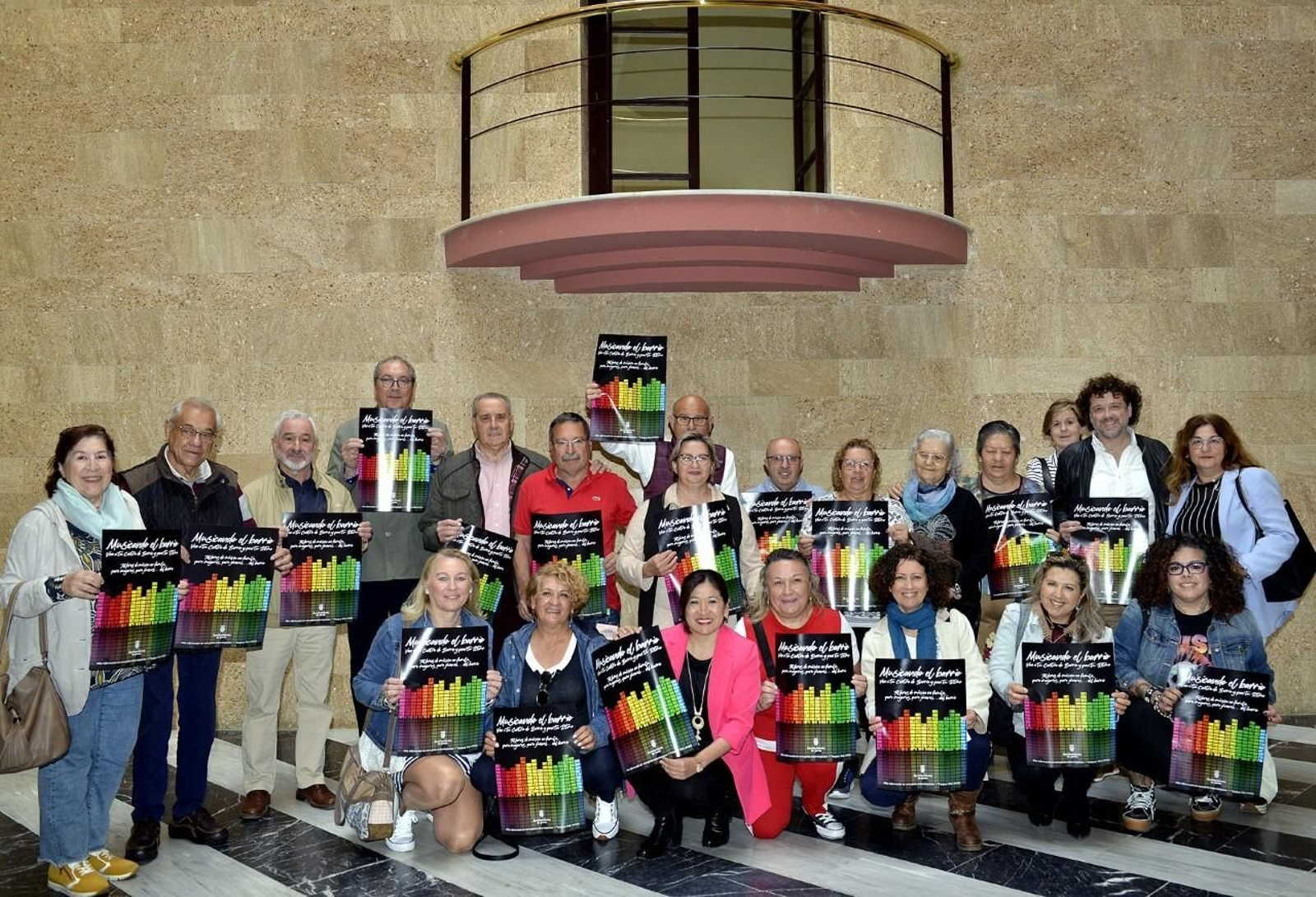 Presentación del programa ‘Musicando el barrio’, en el Ayuntamiento.