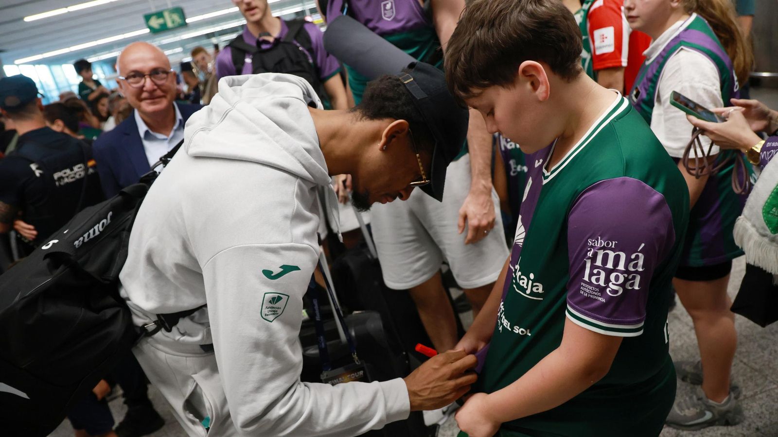 El Unicaja campeón de la BCL llega a Málaga