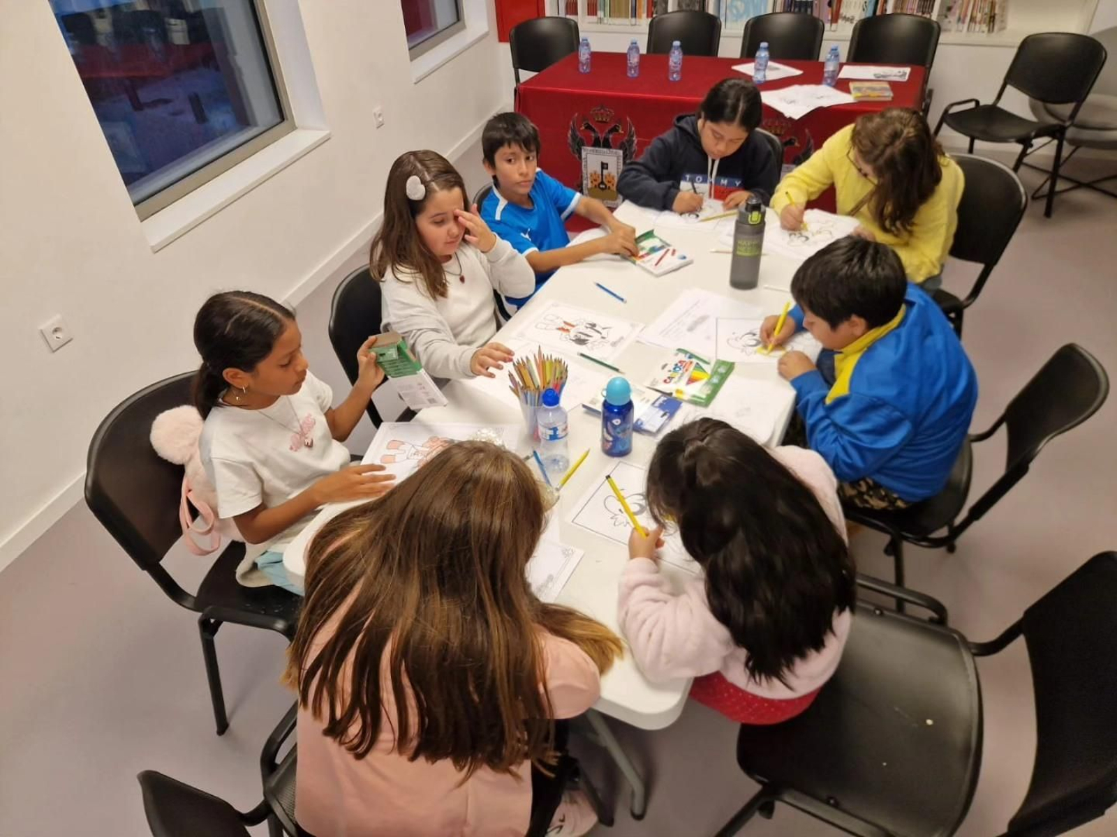 Primera sesión de los Viernes de Libros.