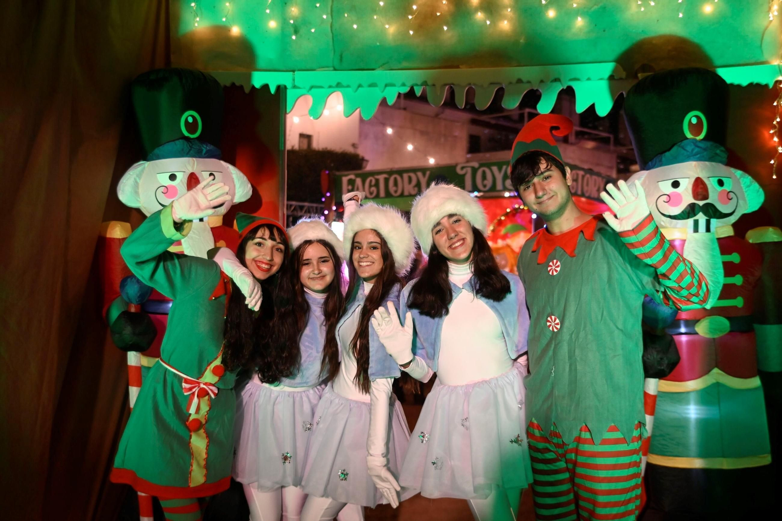 El poblado navideño del cine Fuenseca de Córdoba, en imágenes