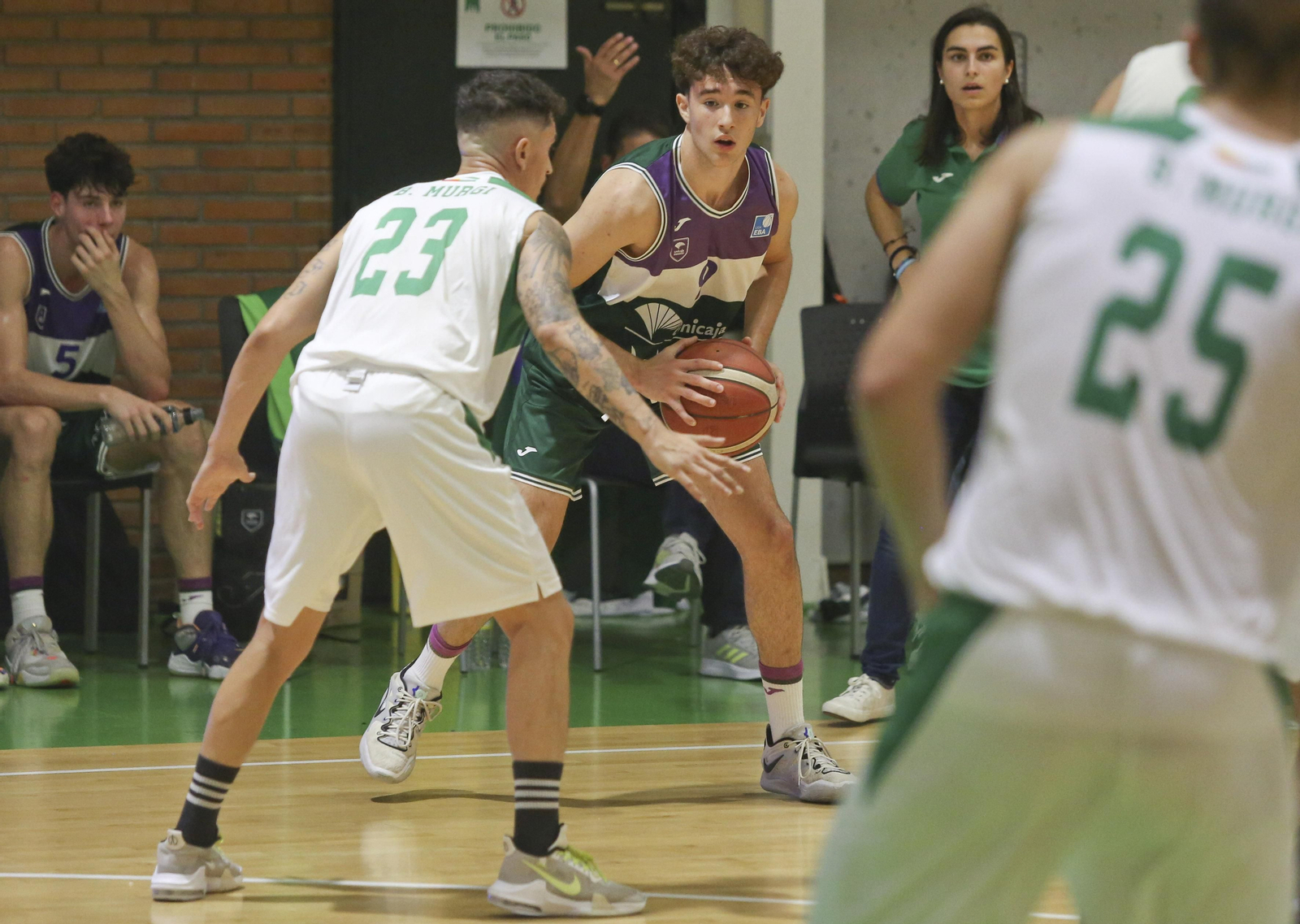 Las fotos del Unicaja EBA - Vikingos Syngenta Murgui