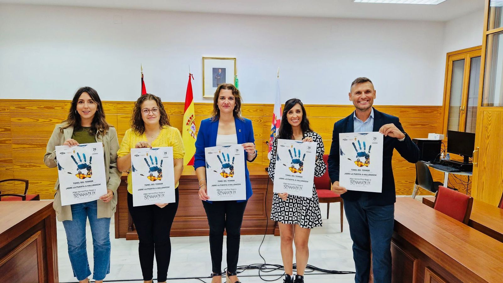 Túnel del terror en Benahadux