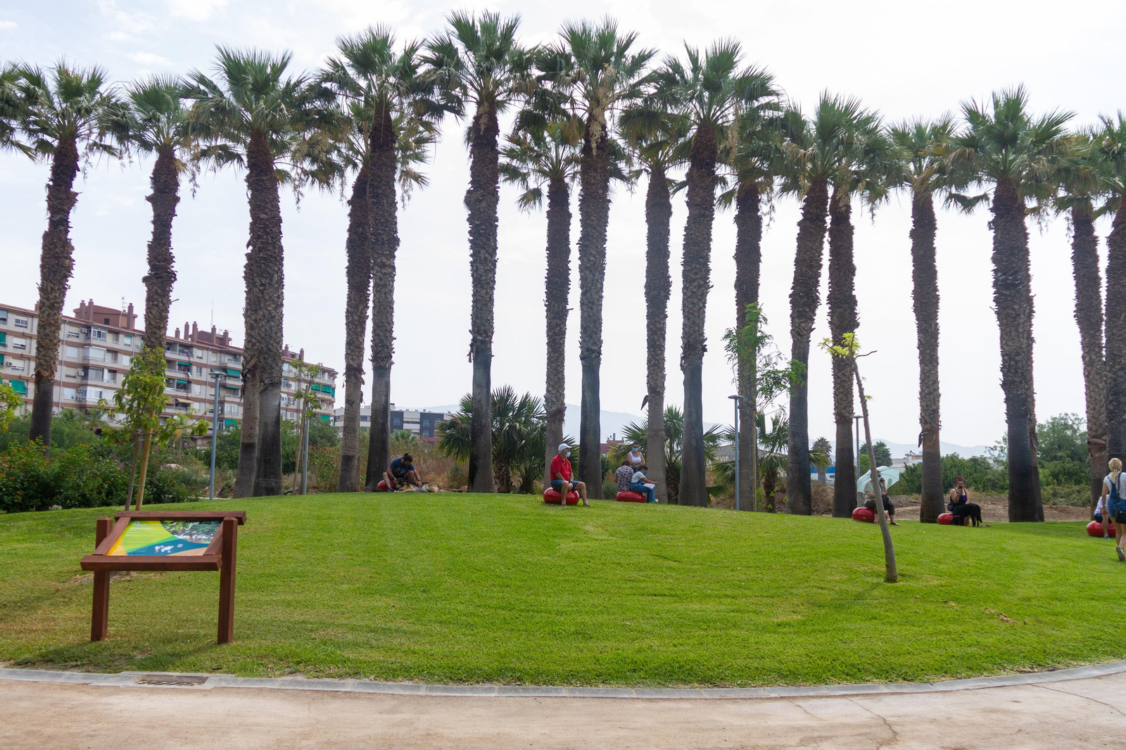 Así ha sido la reinauguración del Parque de los Pueblos de América de Motril