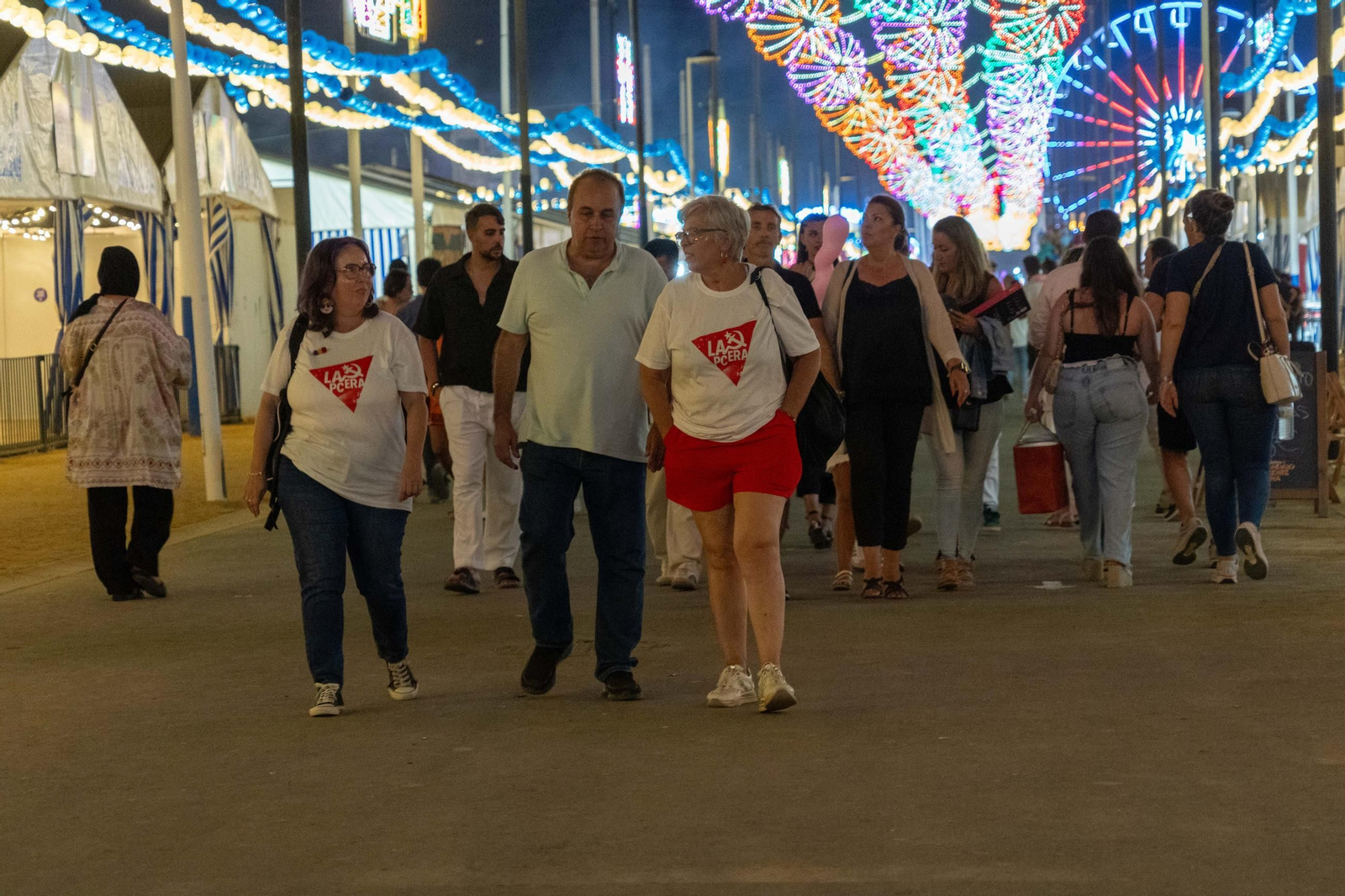 Colombinas 2025: Imágenes del ambiente el lunes 4 de agosto en las Fiestas Colombinas