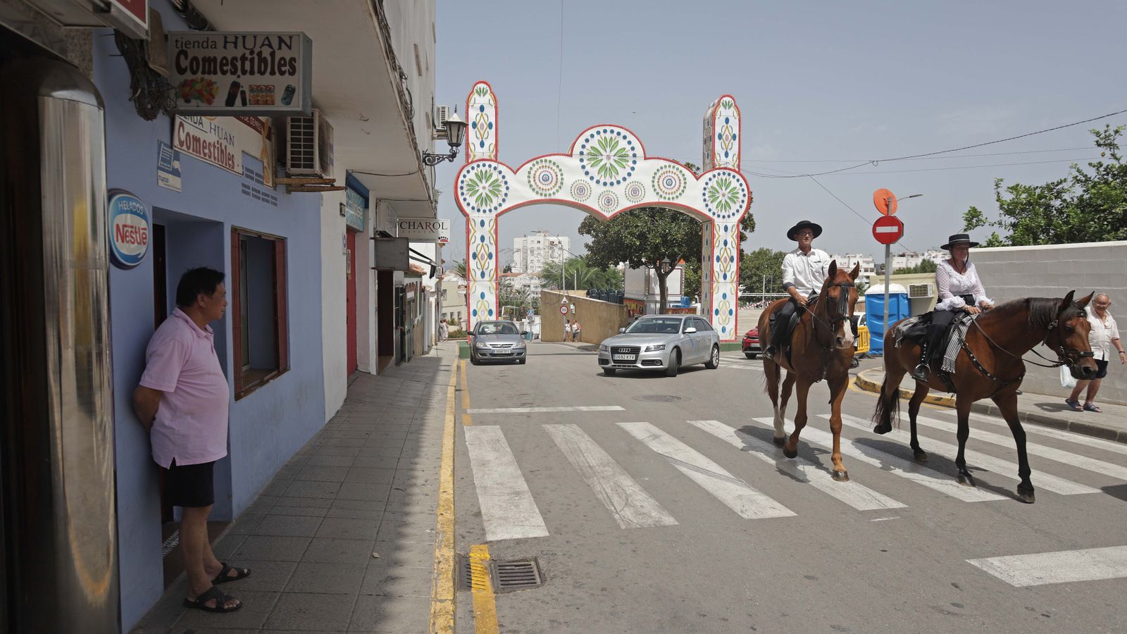 Fotos del sábado de Feria en San Roque