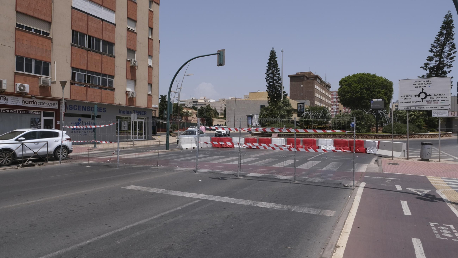Último día del Puente de la Avenida del Mediterráneo, en imágenes
