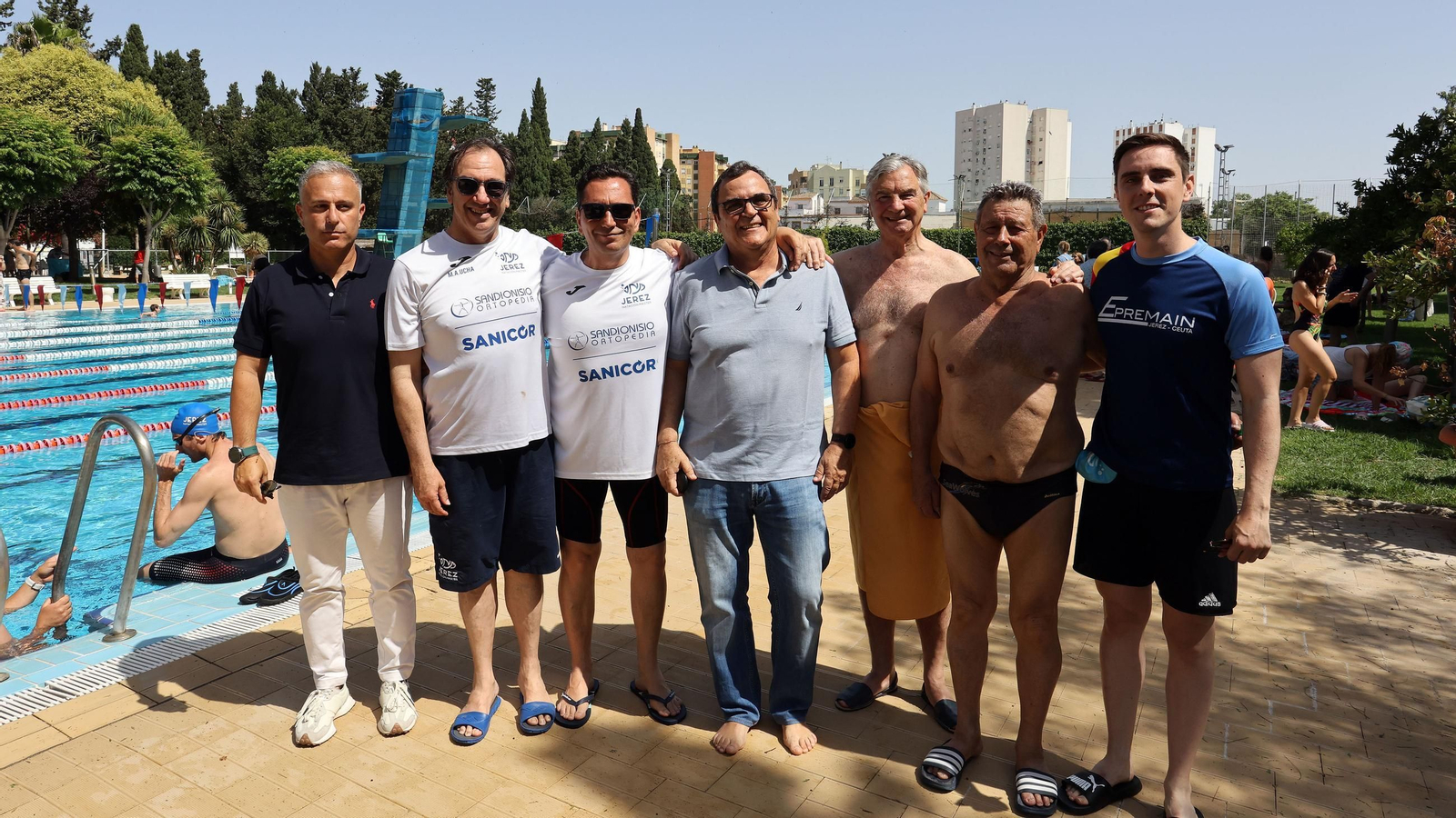 Imágenes del 55 aniversario de la Natación en Jerez