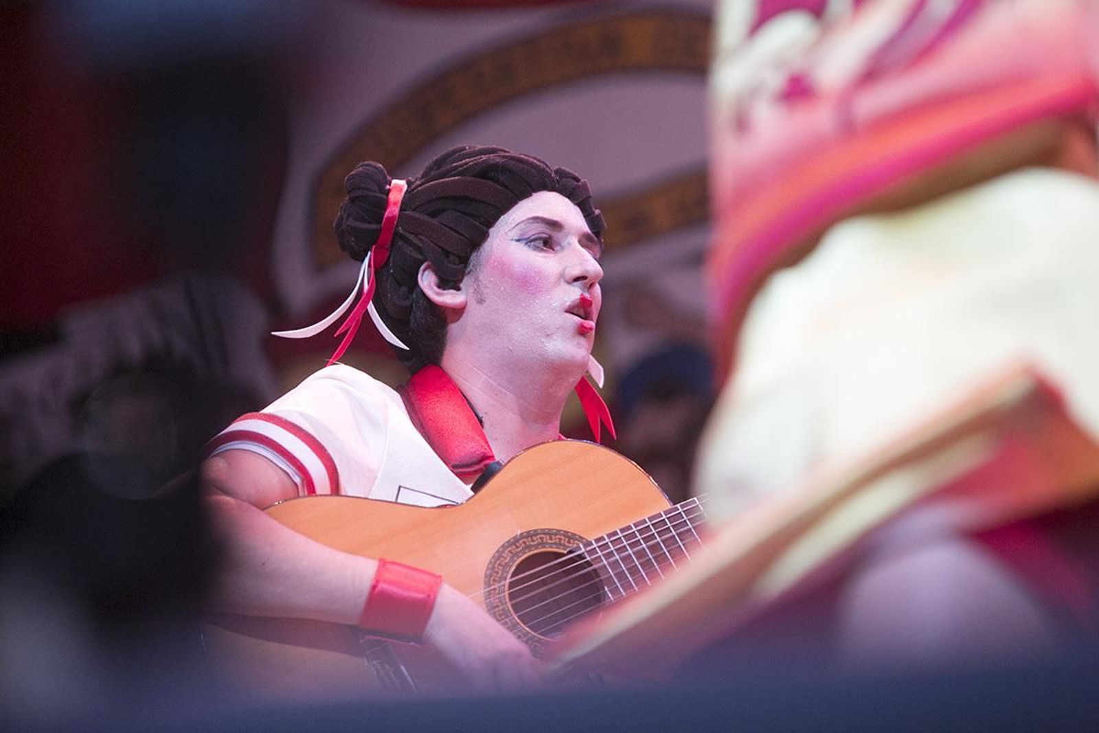 Imagen de la tercera semifinal del Carnaval Colombino