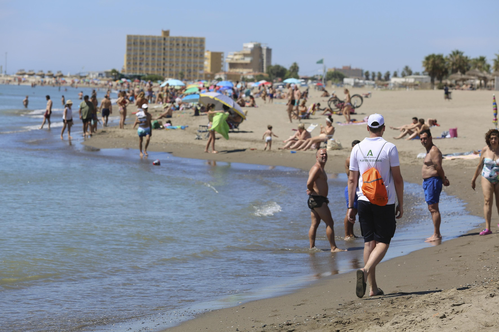 Fotos de la playa en Málaga, donde escapar del calor