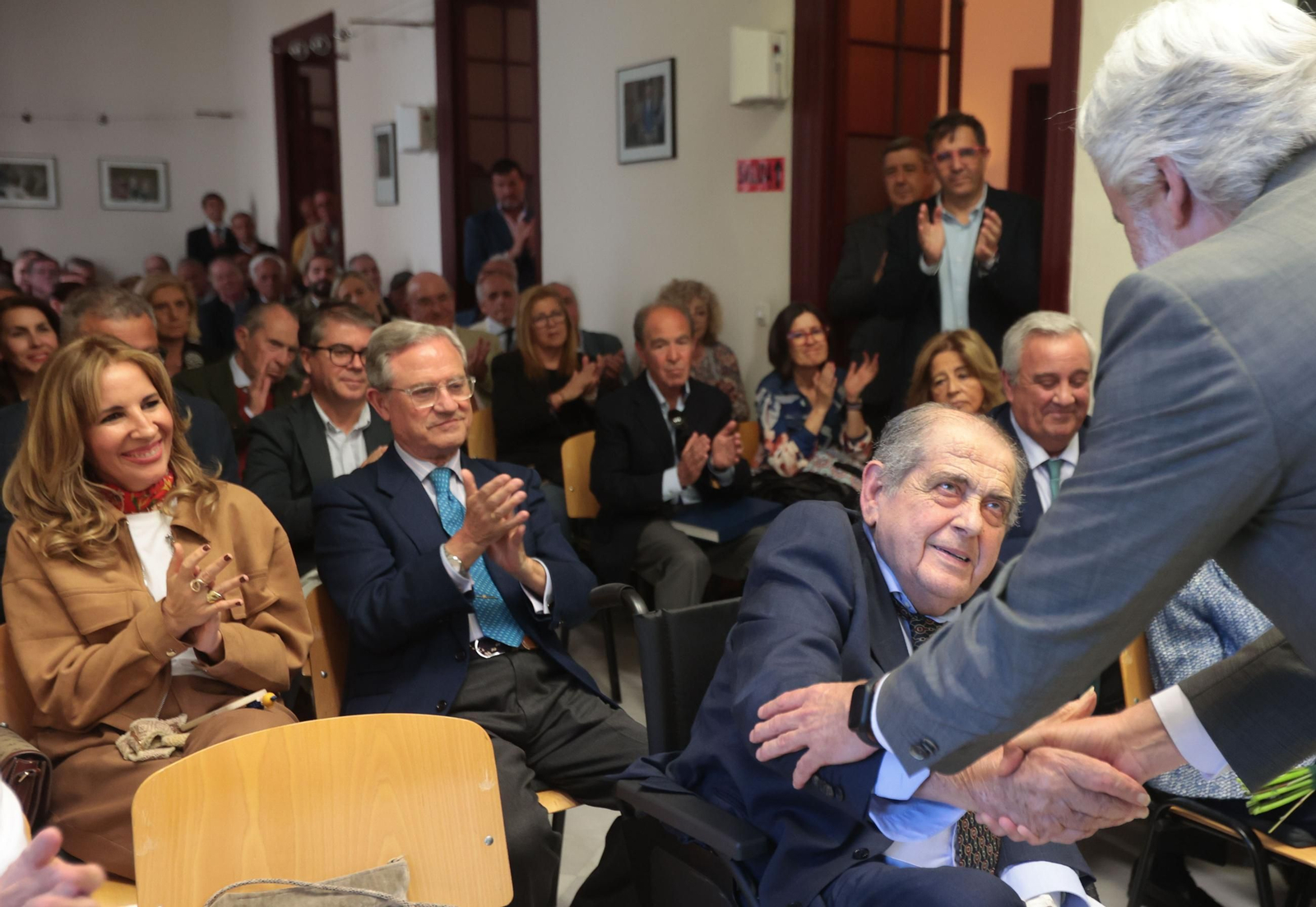 Imágenes del homenaje a Jerónimo Roldán de la Asociación de la Prensa de Jerez