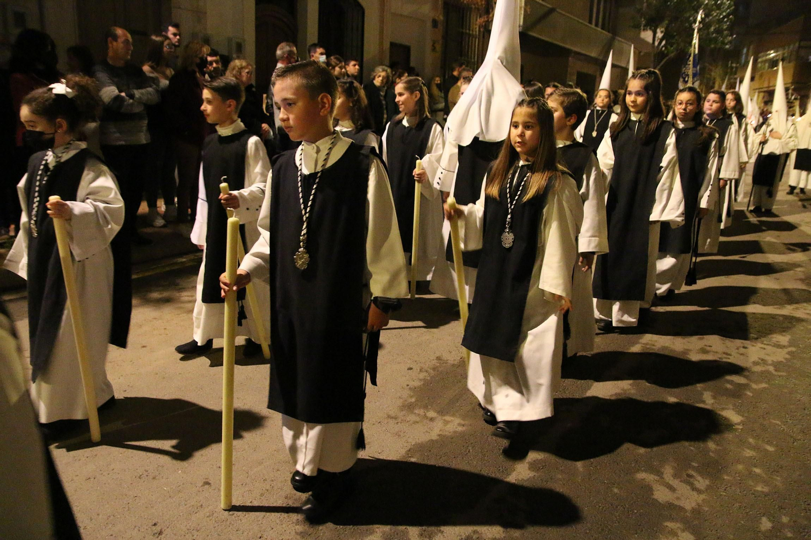 La procesión del Silencio de Almería, en imágenes