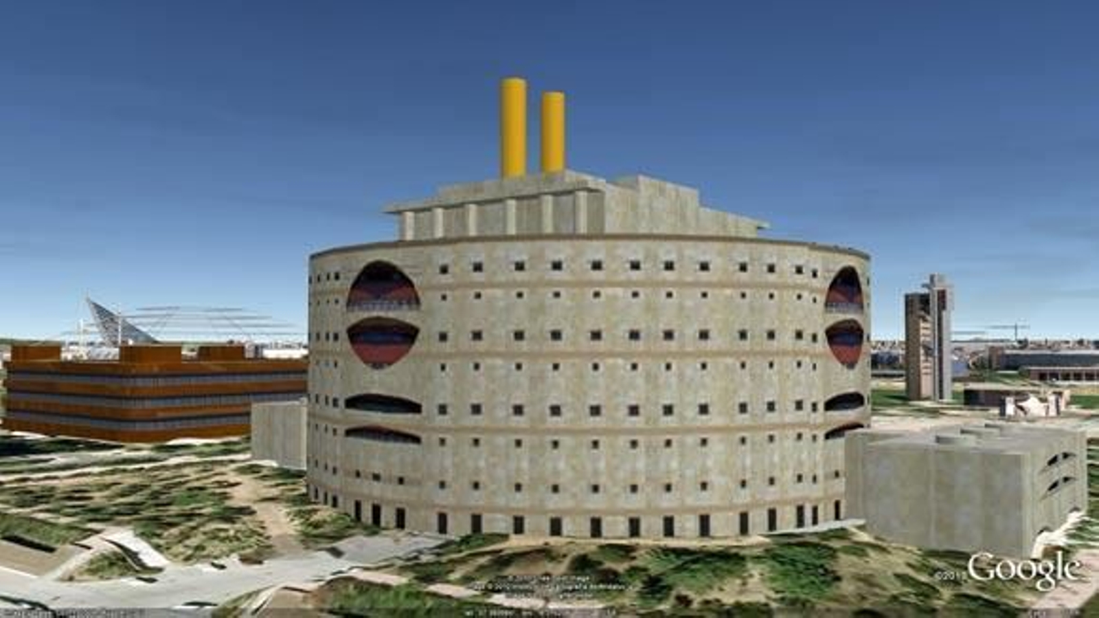 Sevilla desde Google Earth