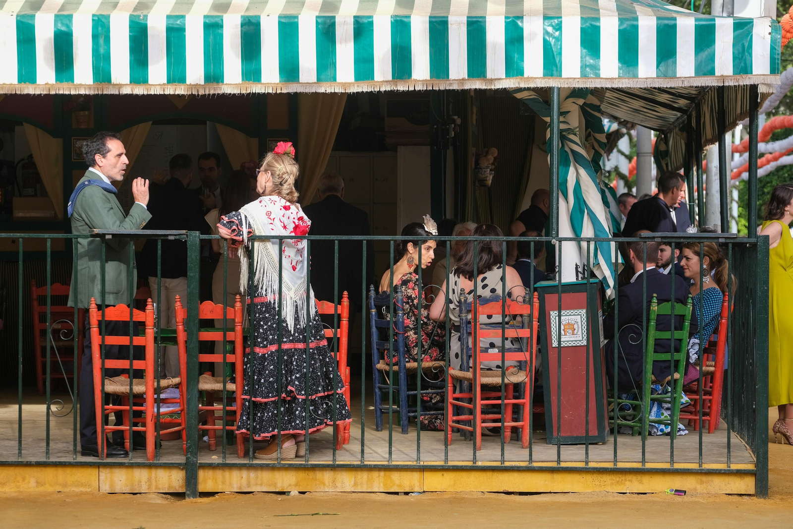 Ambiente un sábado de feria