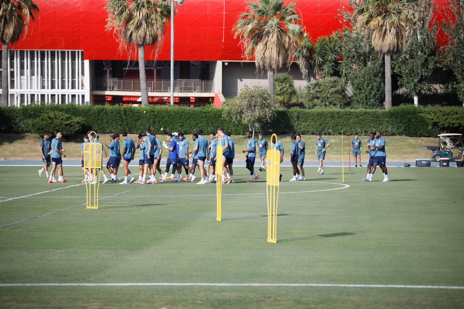 Primer entrenamiento pretemporada del Almería, en imágenes