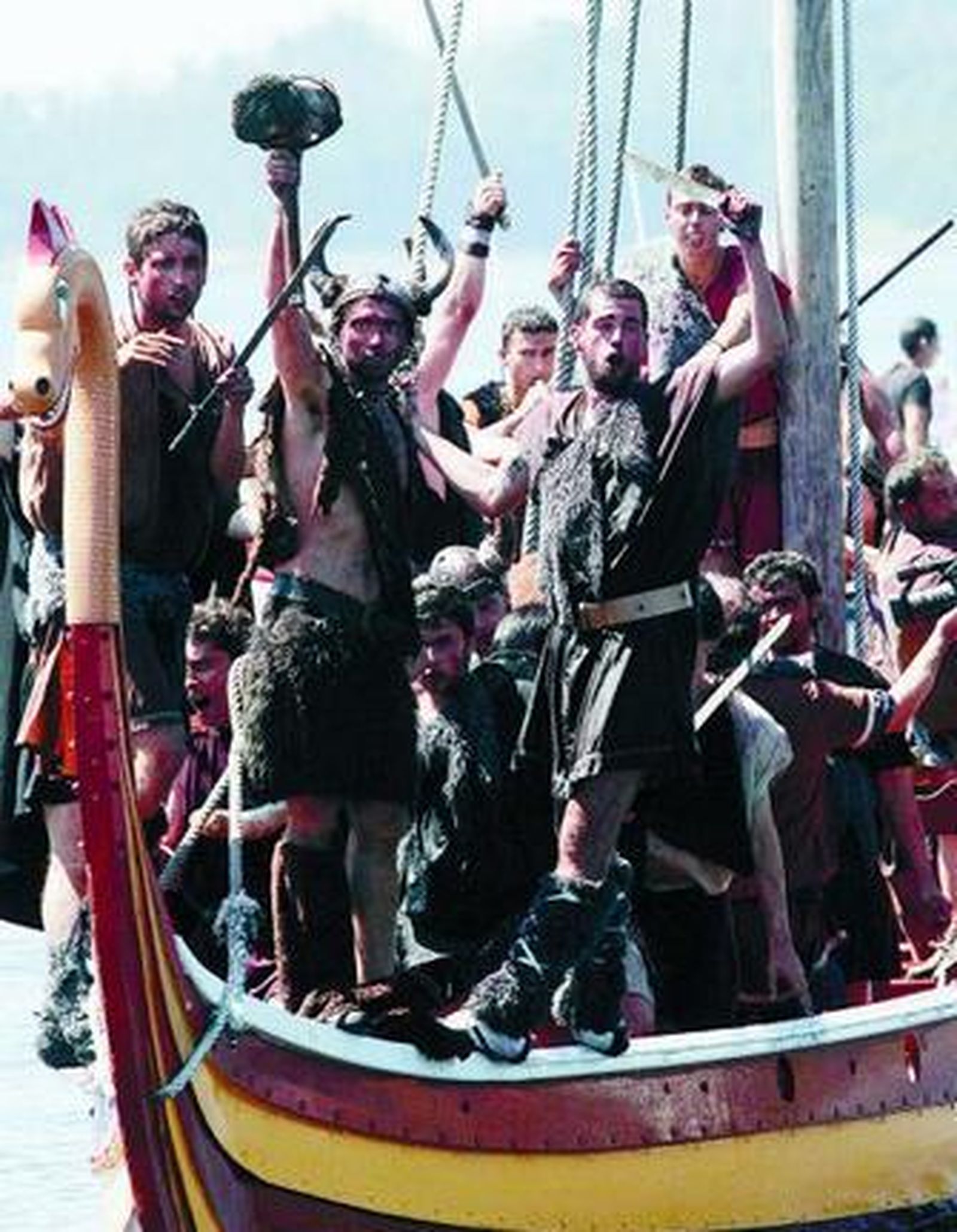Los vikingos arriban a Galicia