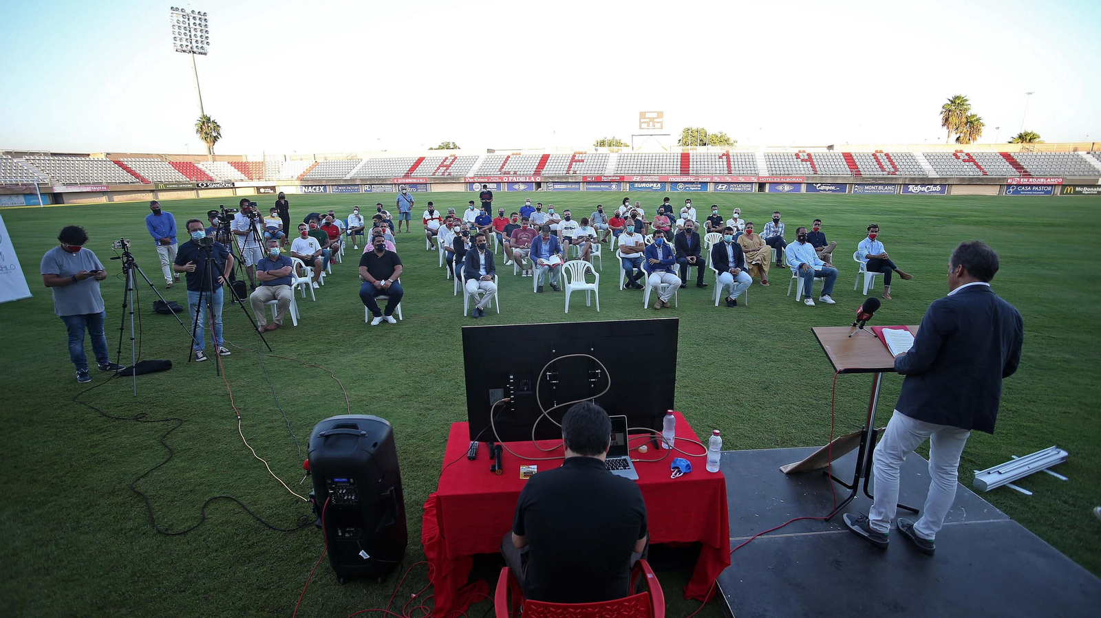 Presentación de la campaña de abonados  del Algeciras CF