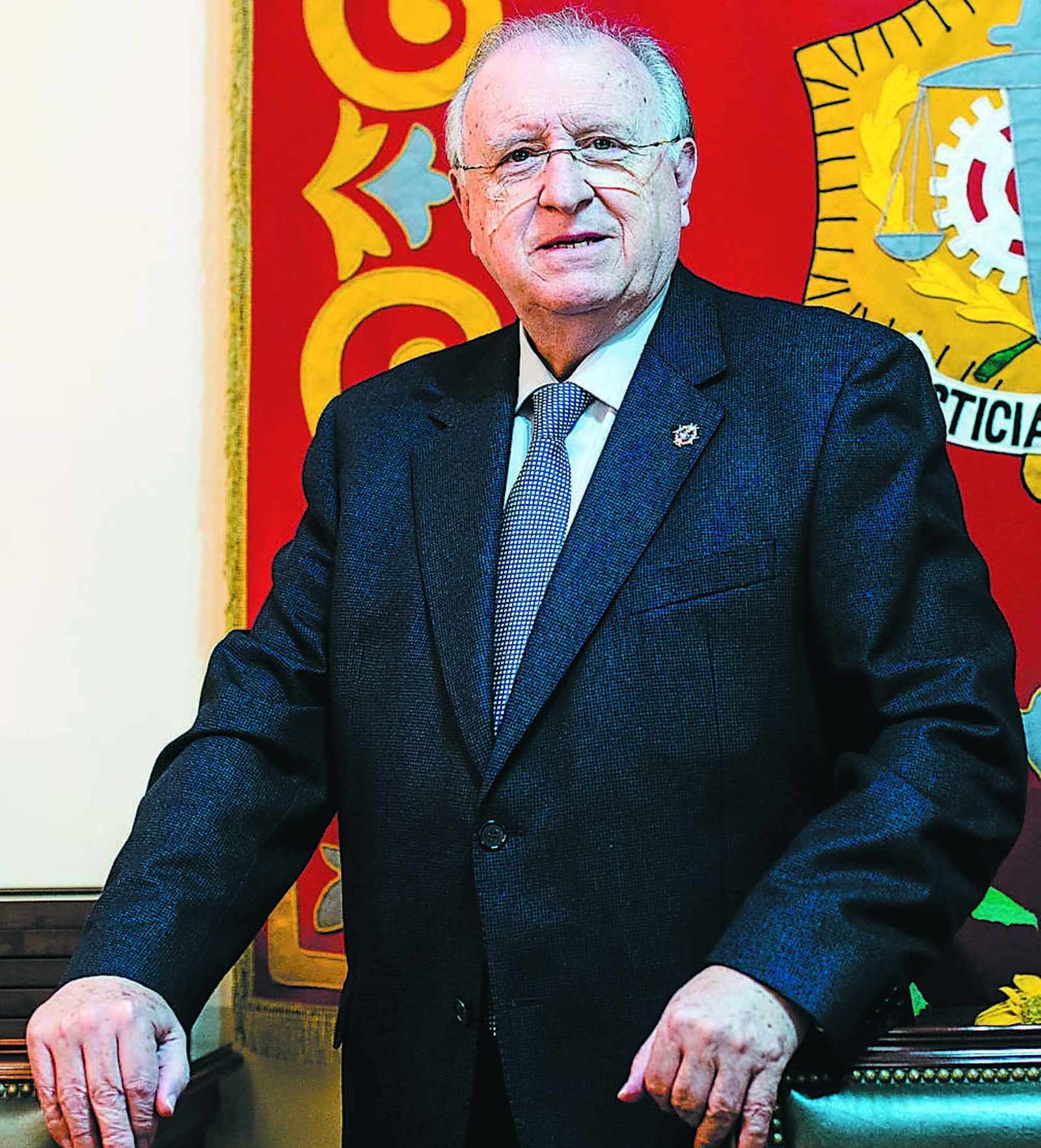 El presidente del Colegio de Graduados Sociales, José Blas Fernández Sánchez.