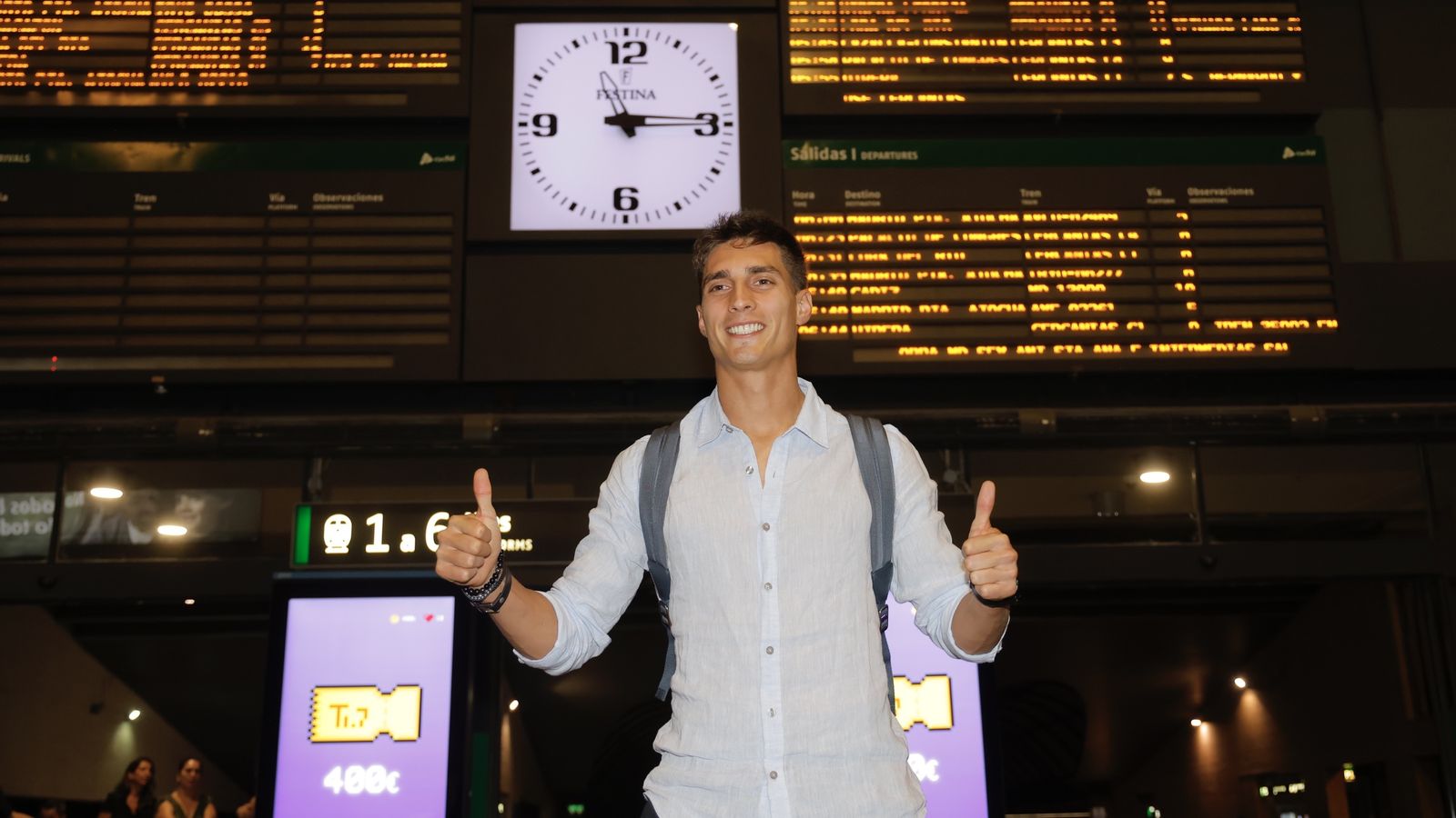 Llegada de Gattoni a Sevilla