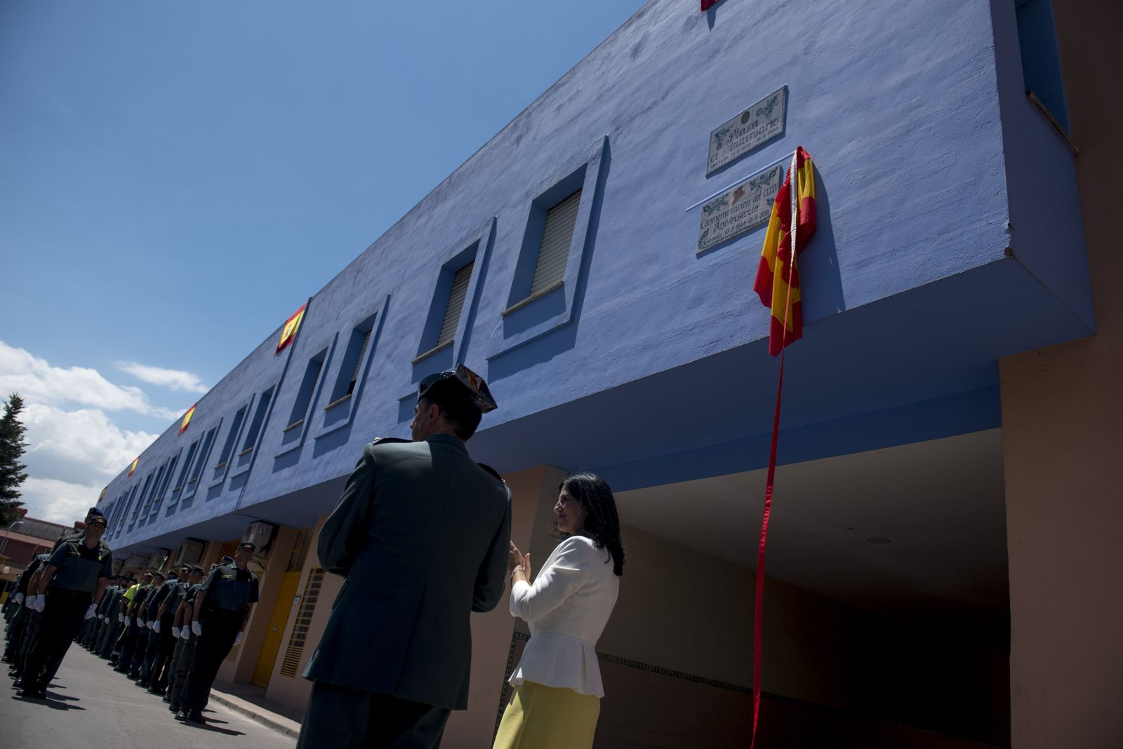 Acto de celebración del 175 aniversario de la Guardia Civil en Granada