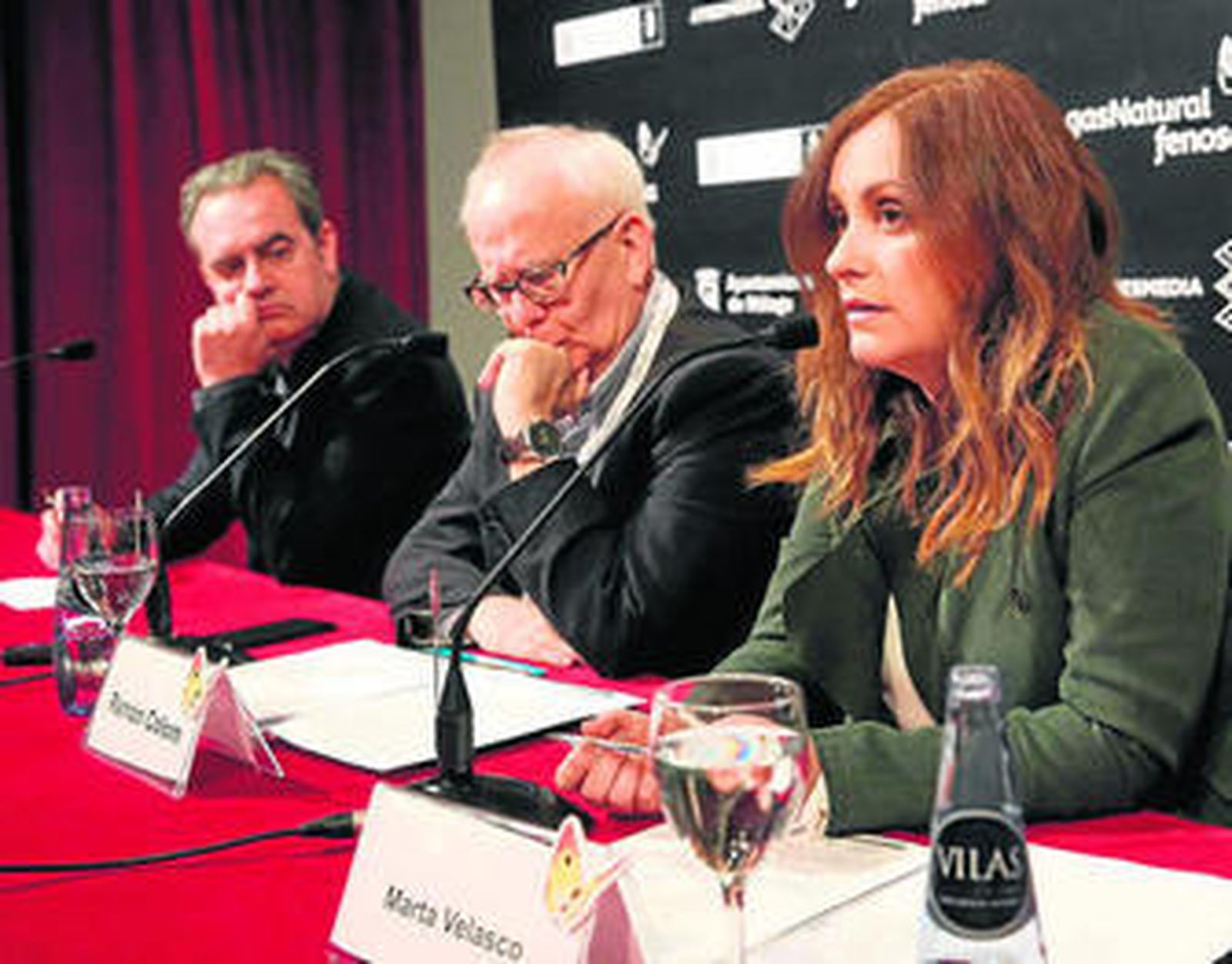 Juan Antonio Vigar, Ramón Colom y Marta Velasco, ayer, en el balance de la Fapae.