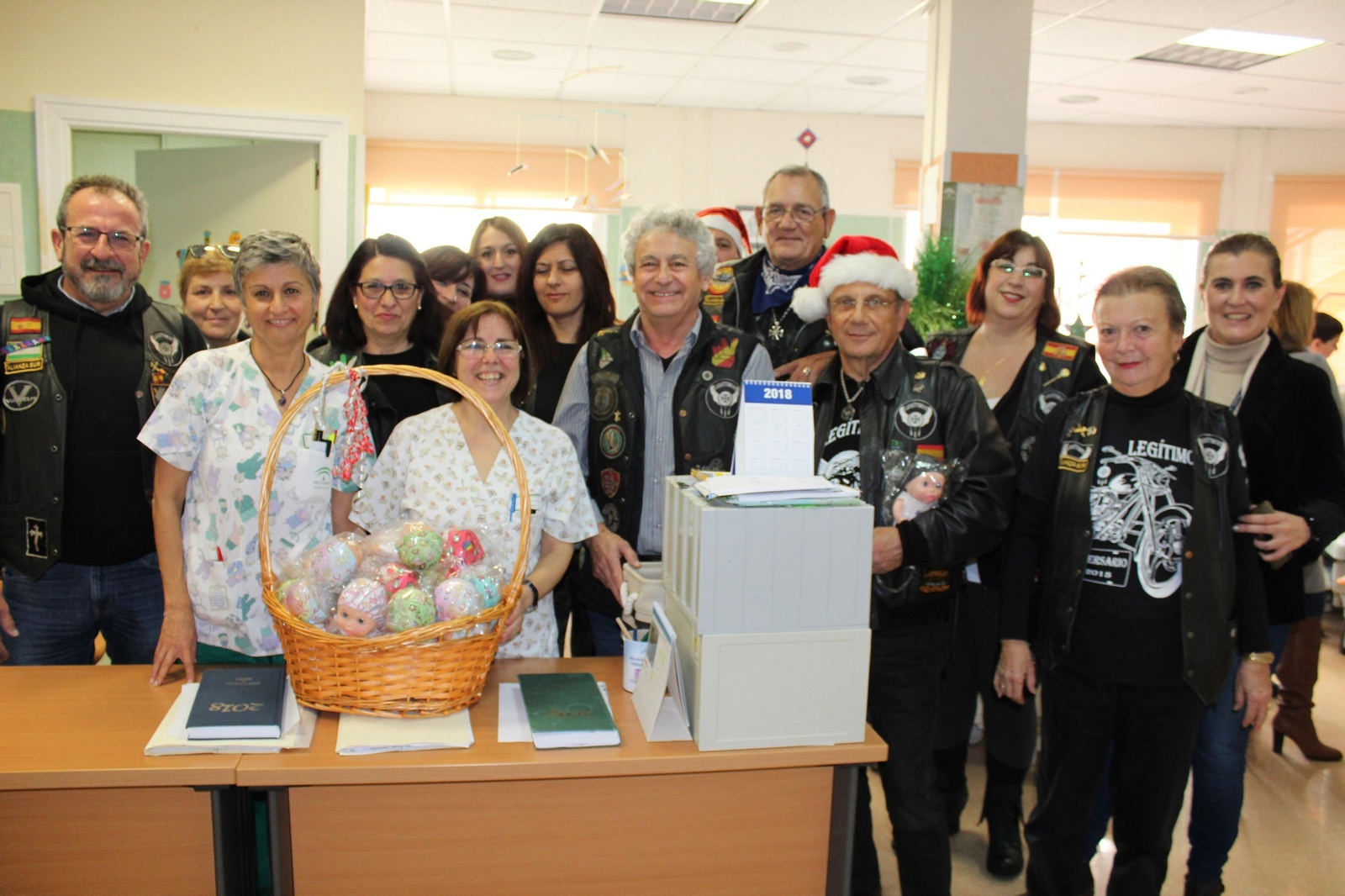 Visitas muy especiales al hospital para amenizar los ingresos en Navidad