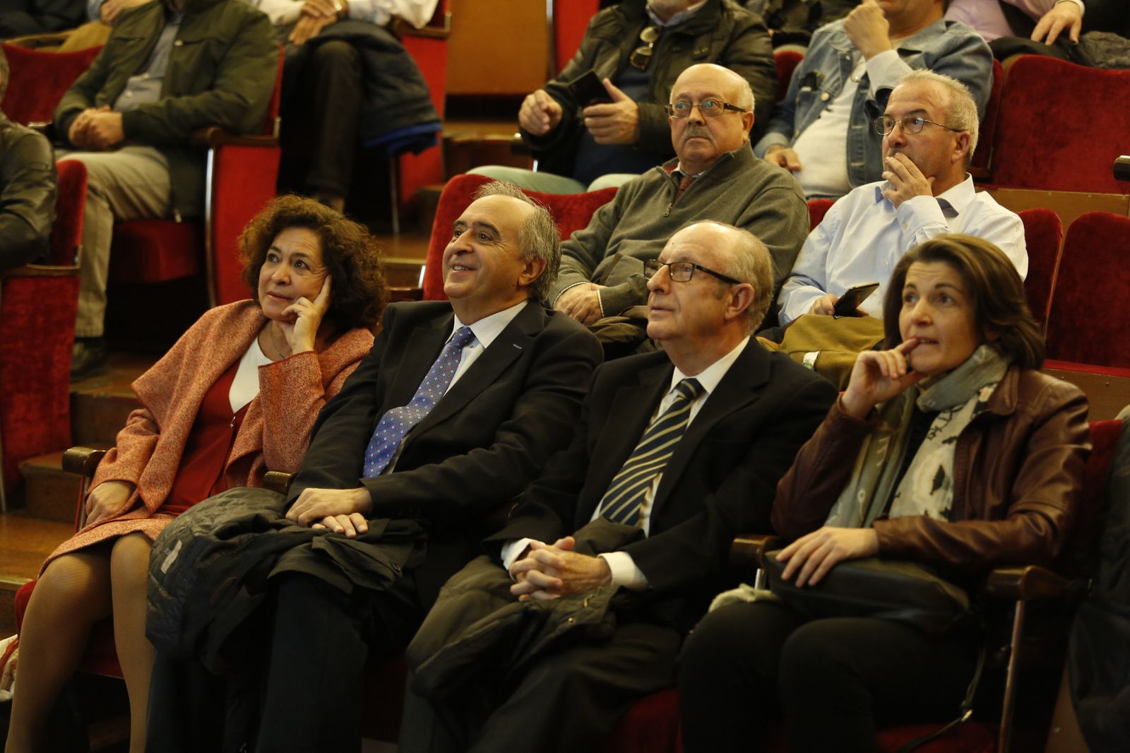 Al acto asistieron la rectora, Pilar Aranda, y los ex rectores Lorenzo Morillas y David Aguilar.