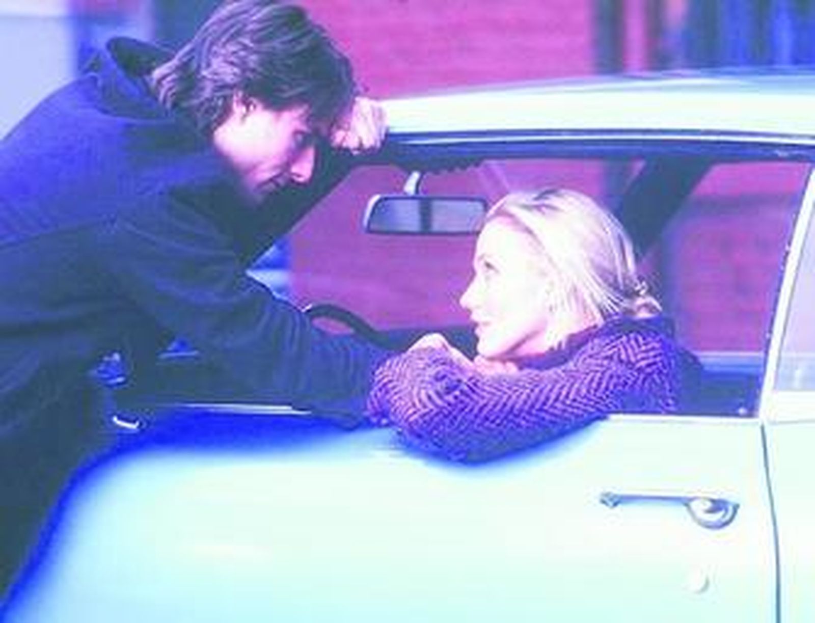Tom Cruise y Cameron Diaz, en 'Vanilla Sky' (2002), el 'remake' de la película 'Abre los ojos', de Amenábar.
